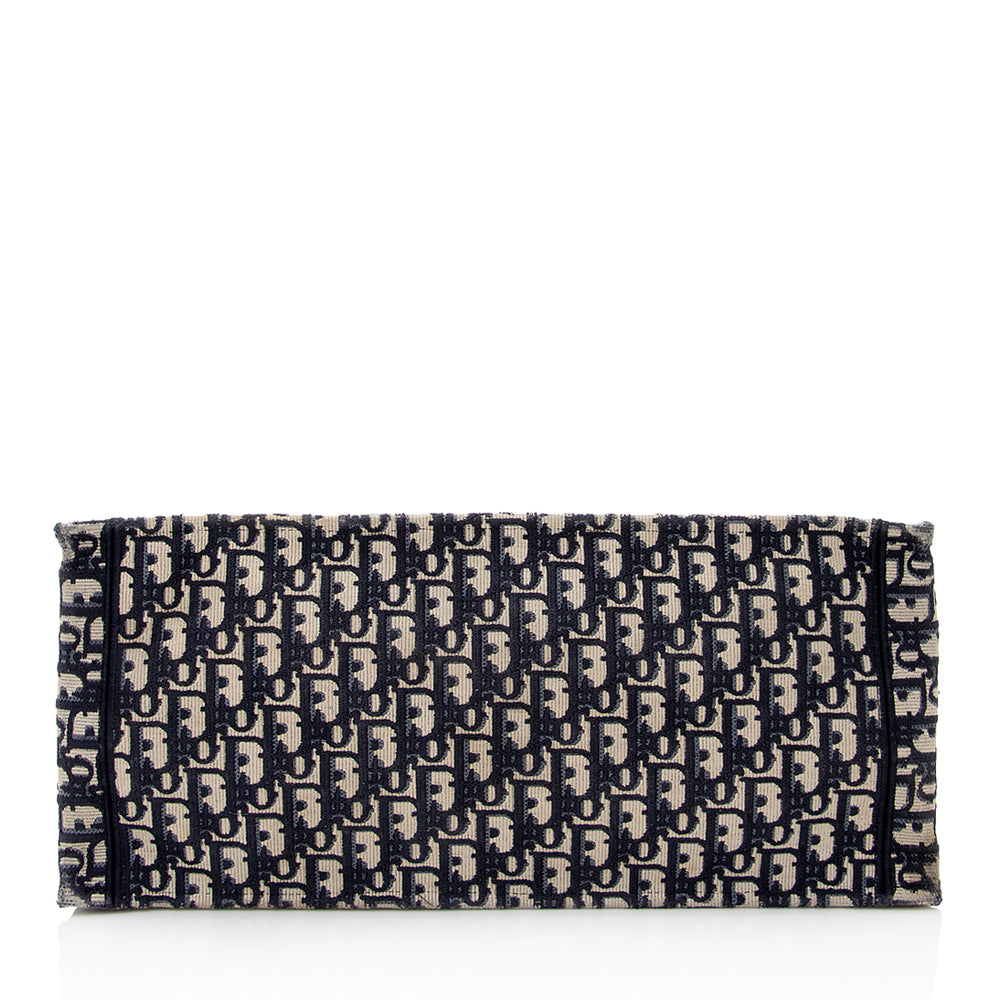 Luxury DiorOblique Book Tote (SHF-21217)