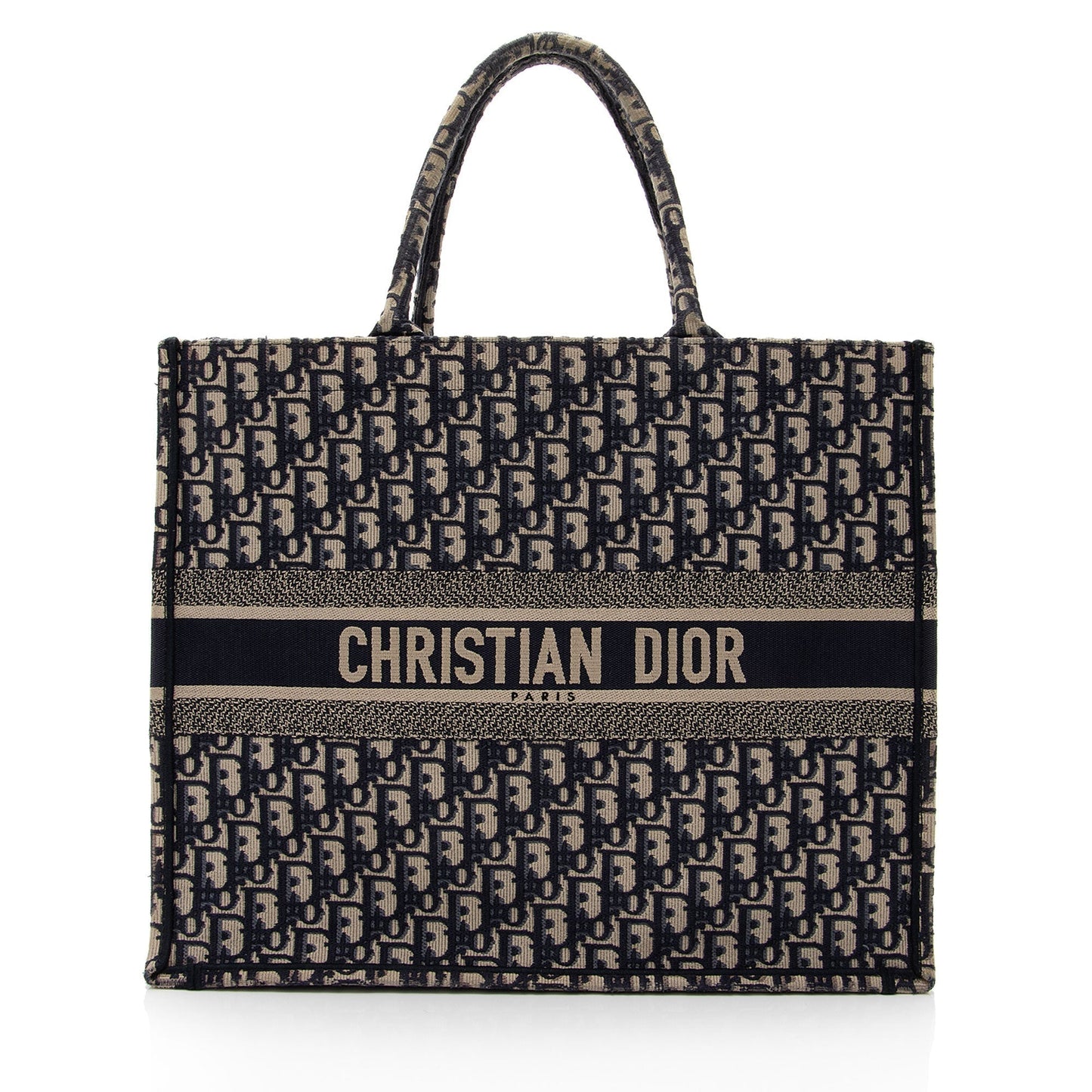 Luxury DiorOblique Book Tote (SHF-kLUxT3)
