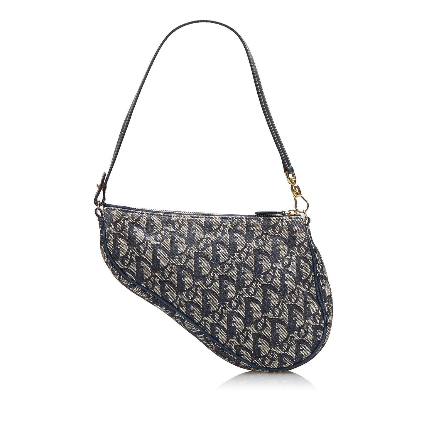 Luxury DiorOblique Canvas Mini Saddle (SHG-AIZ3n5)