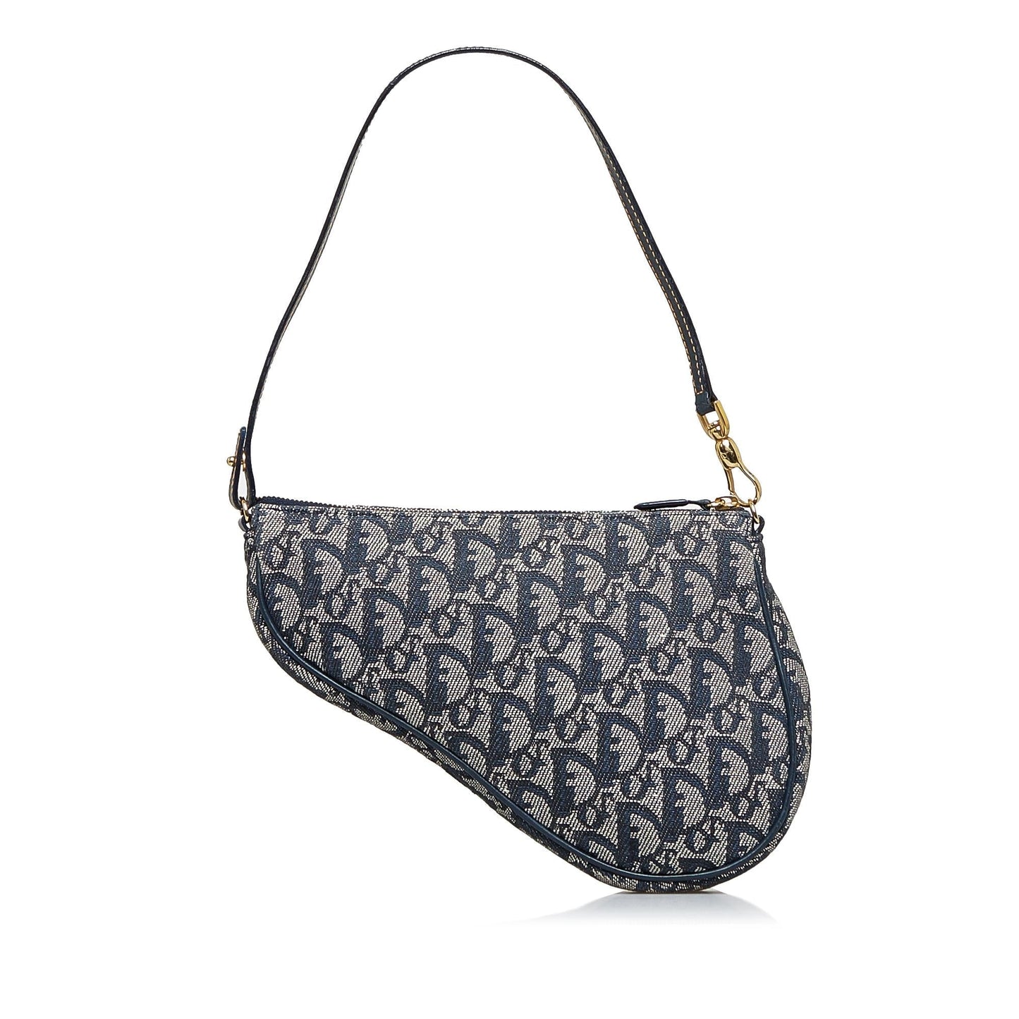 Luxury DiorOblique Canvas Mini Saddle (SHG-lHl1i6)