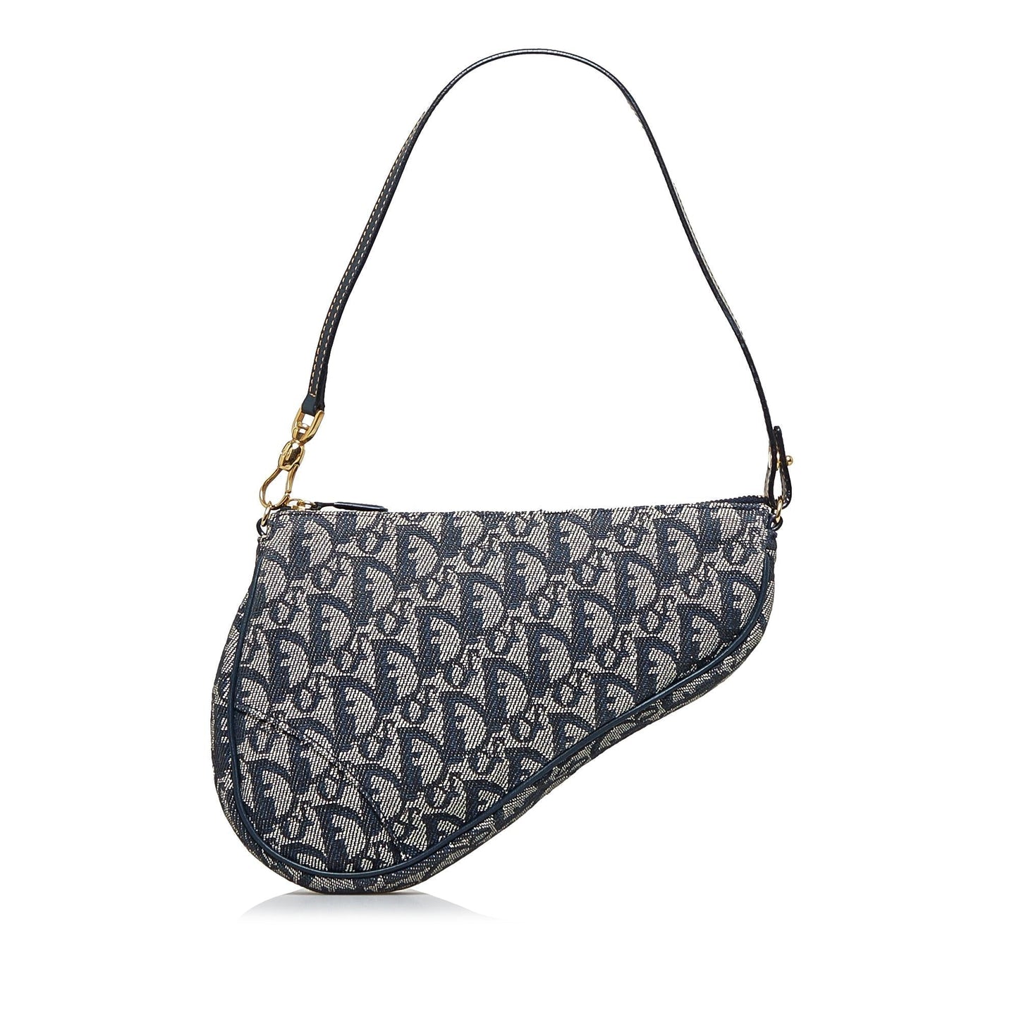 Luxury DiorOblique Canvas Mini Saddle (SHG-lHl1i6)