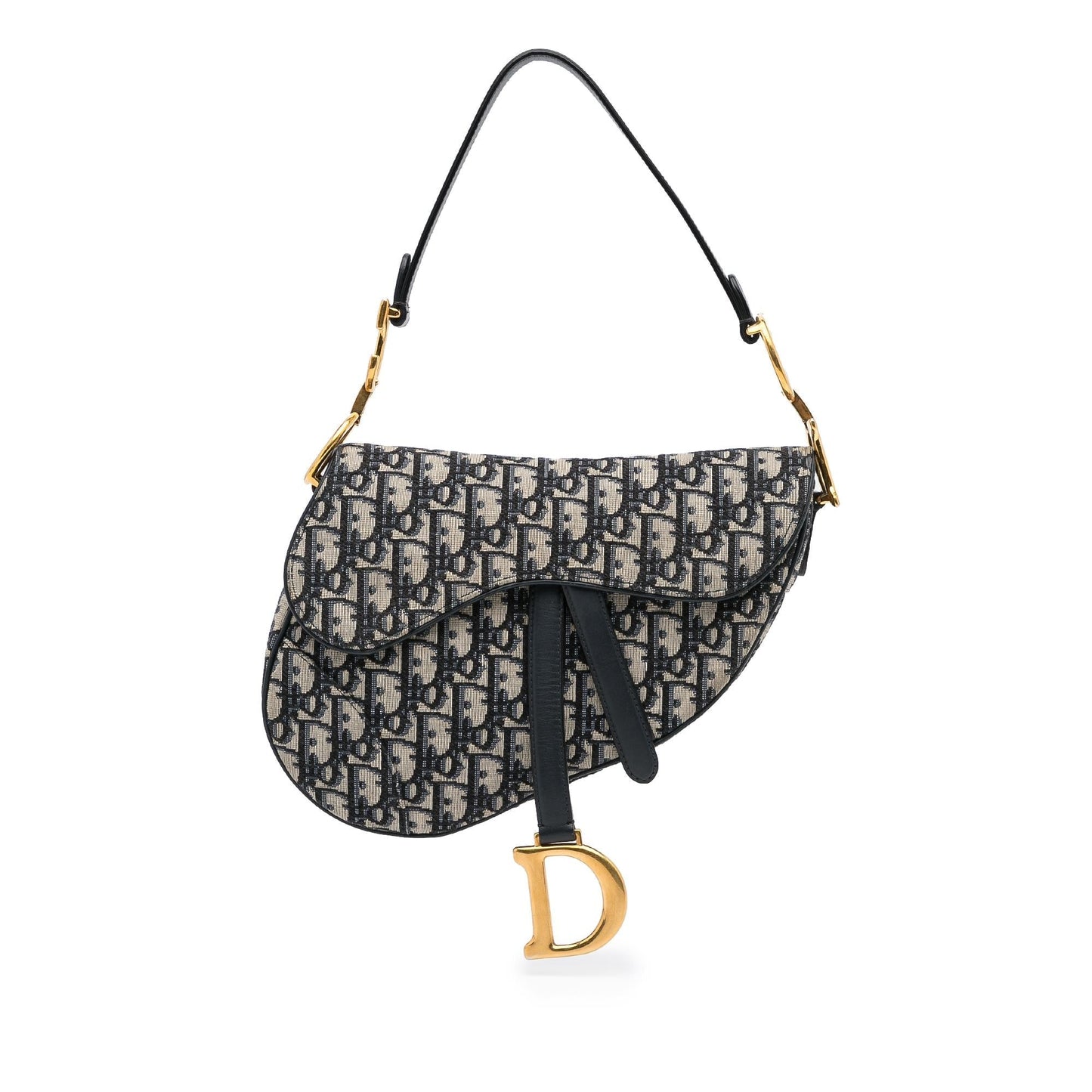 Luxury DiorOblique Canvas Saddle (SHG-27dmG8)