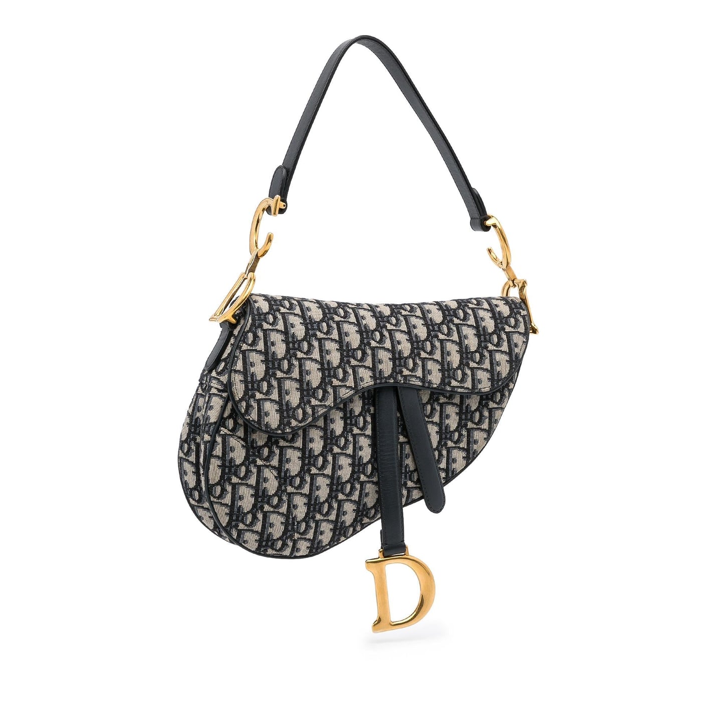Luxury DiorOblique Canvas Saddle (SHG-27dmG8)