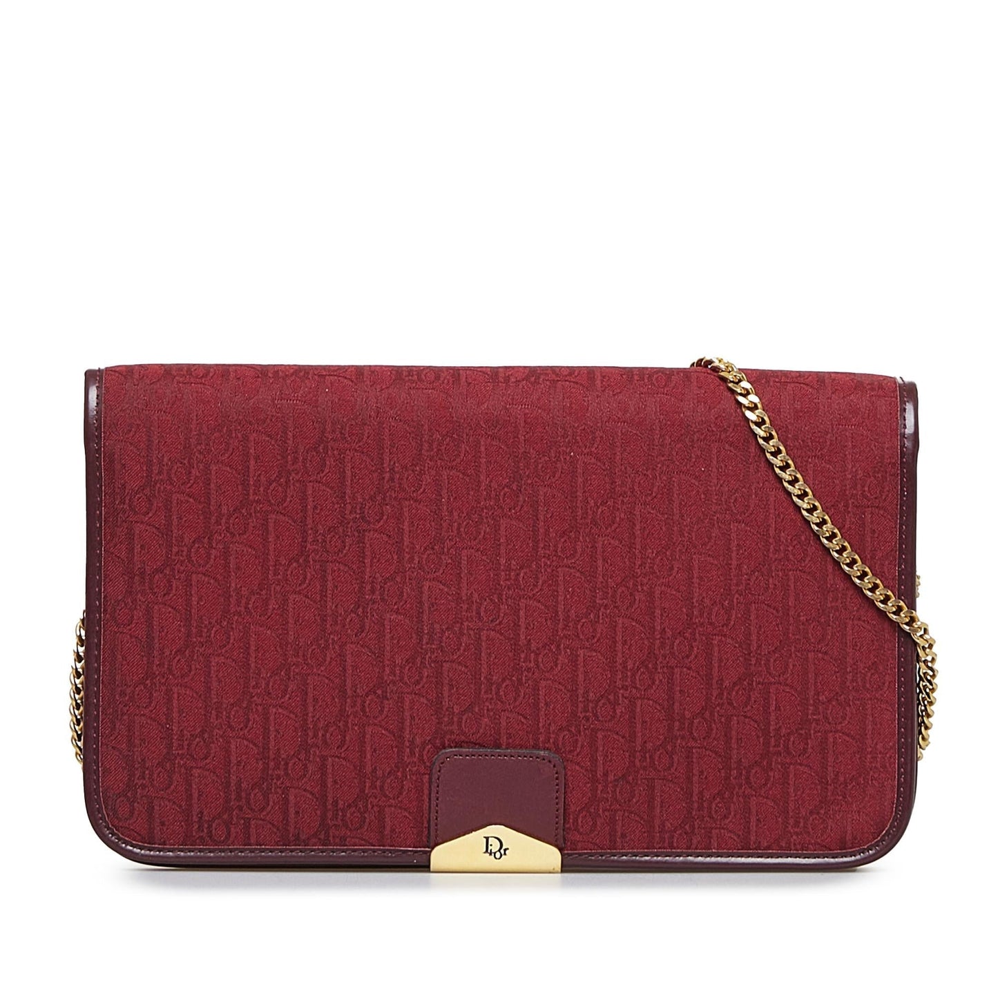 Luxury DiorOblique Chain Crossbody (SHG-WhWEQL)