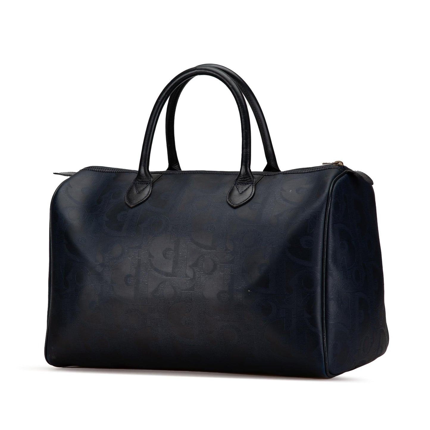 Luxury DiorOblique Coated Canvas Boston Bag (SHG-yKYS8X)