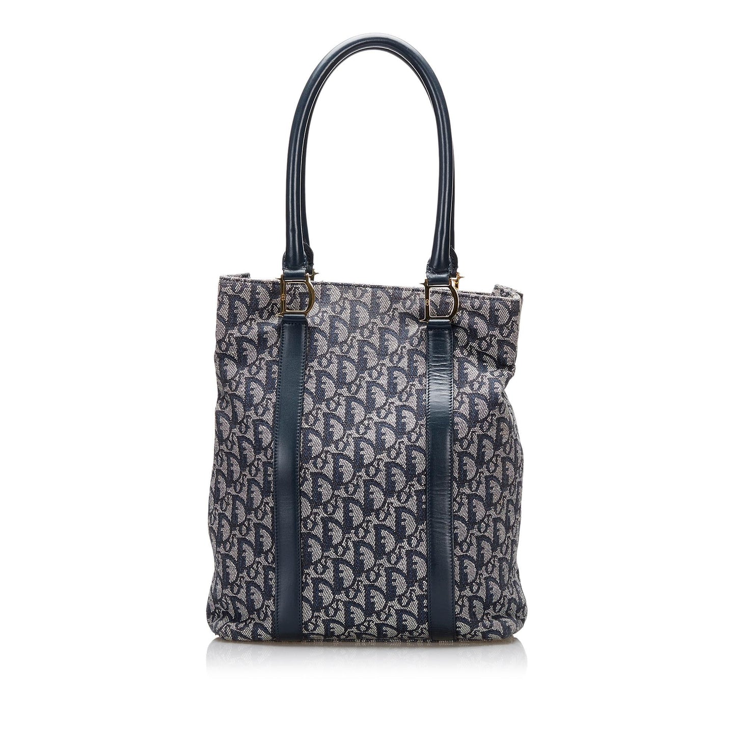 Luxury DiorOblique D-Ring Tote (SHG-genu2x)
