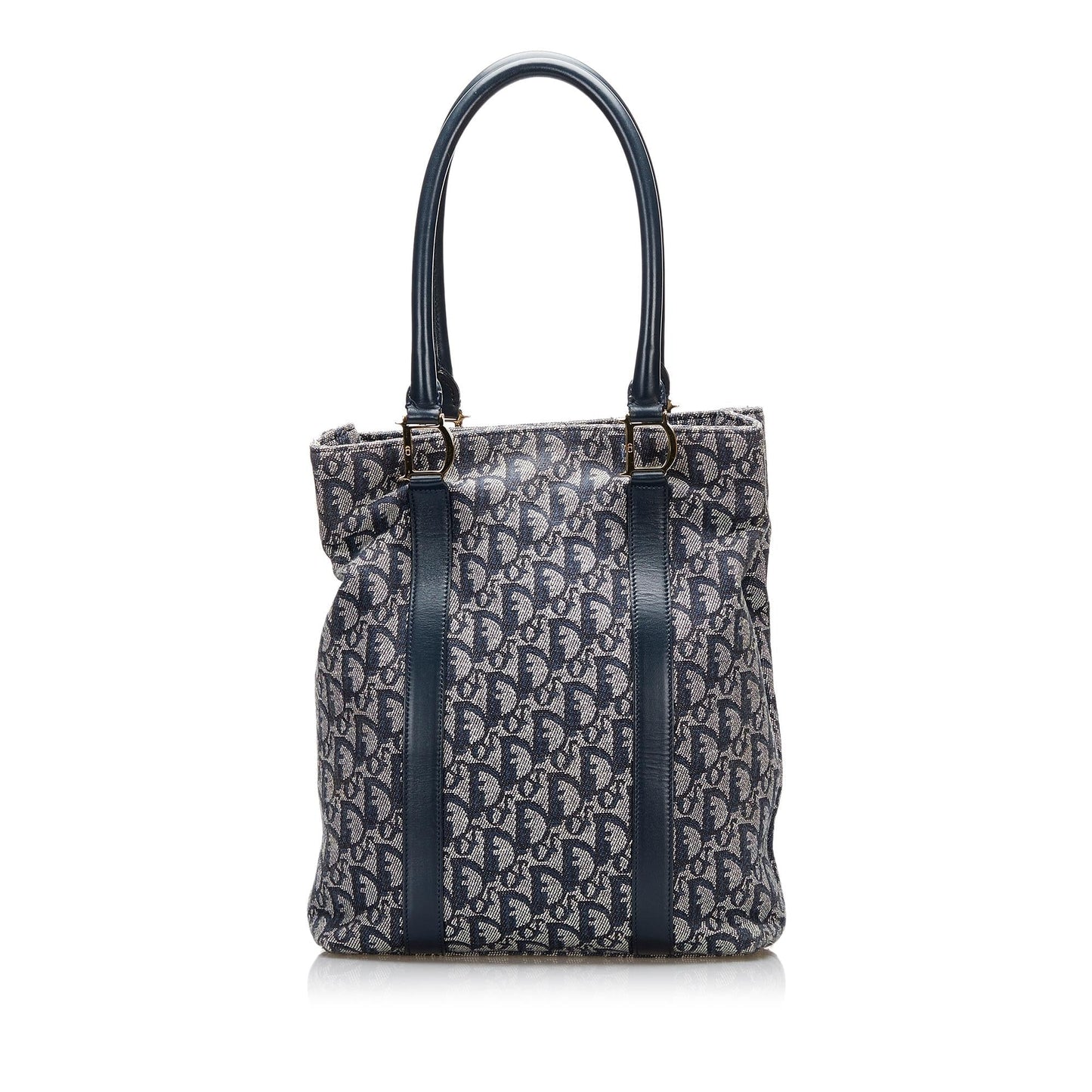 Luxury DiorOblique D-Ring Tote (SHG-genu2x)