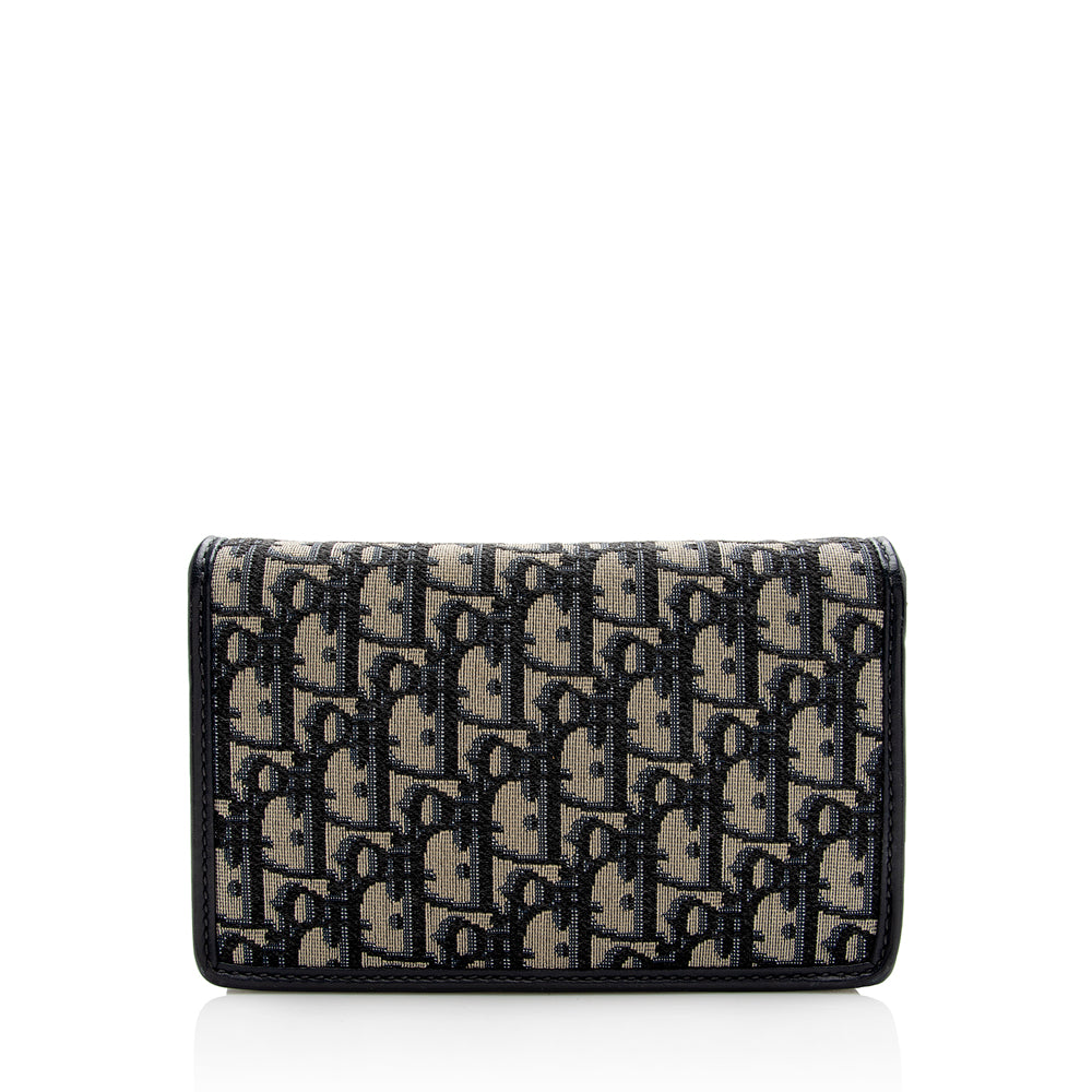 Luxury DiorOblique DiorAddict Chain Clutch (SHF-20828)