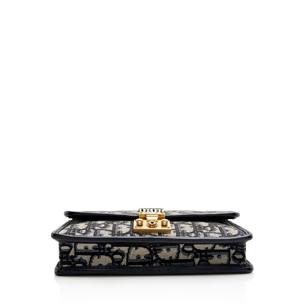 Luxury DiorOblique DiorAddict Chain Clutch (SHF-20828)