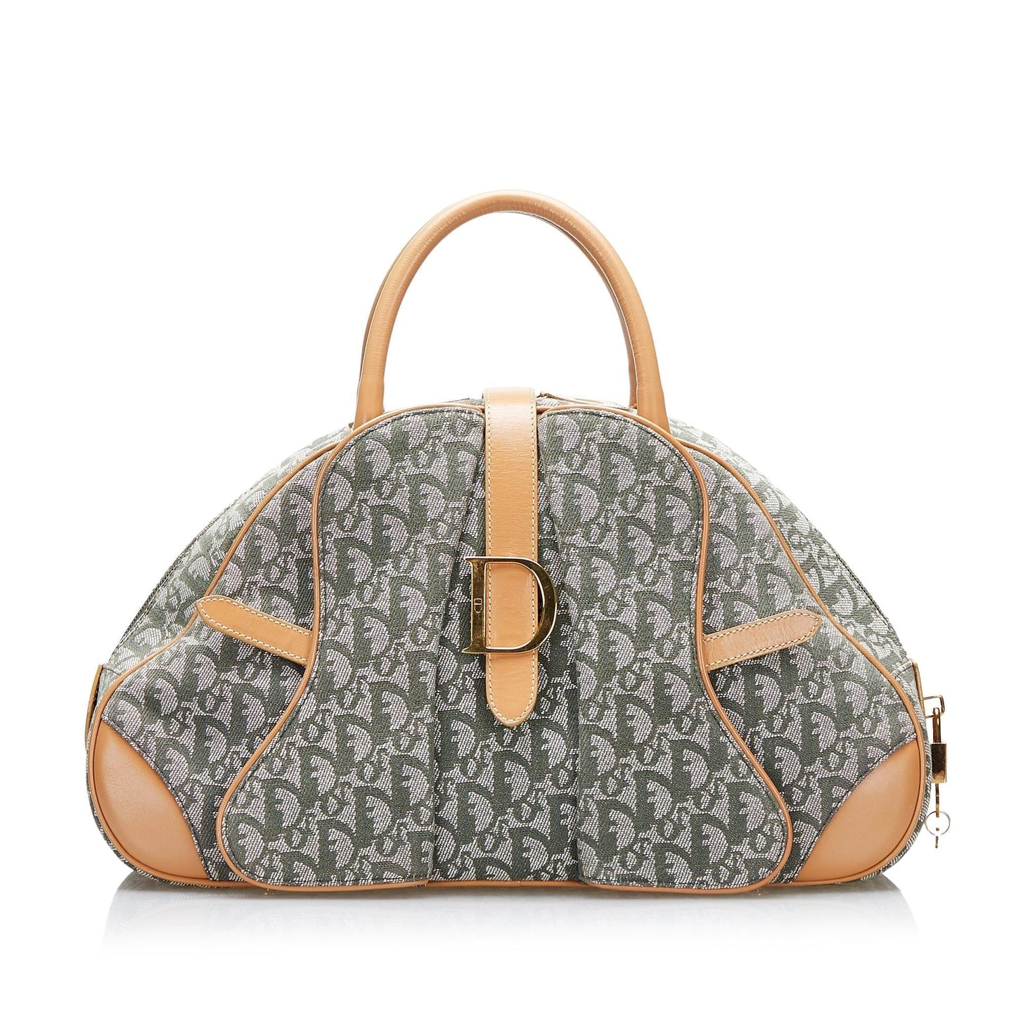 Luxury DiorOblique Double Saddle Bowler (SHG-cL0nv0)