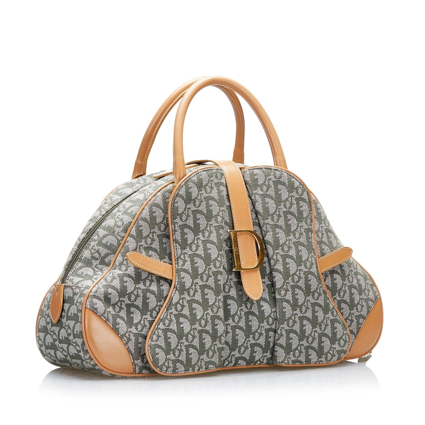 Luxury DiorOblique Double Saddle Bowler (SHG-cL0nv0)