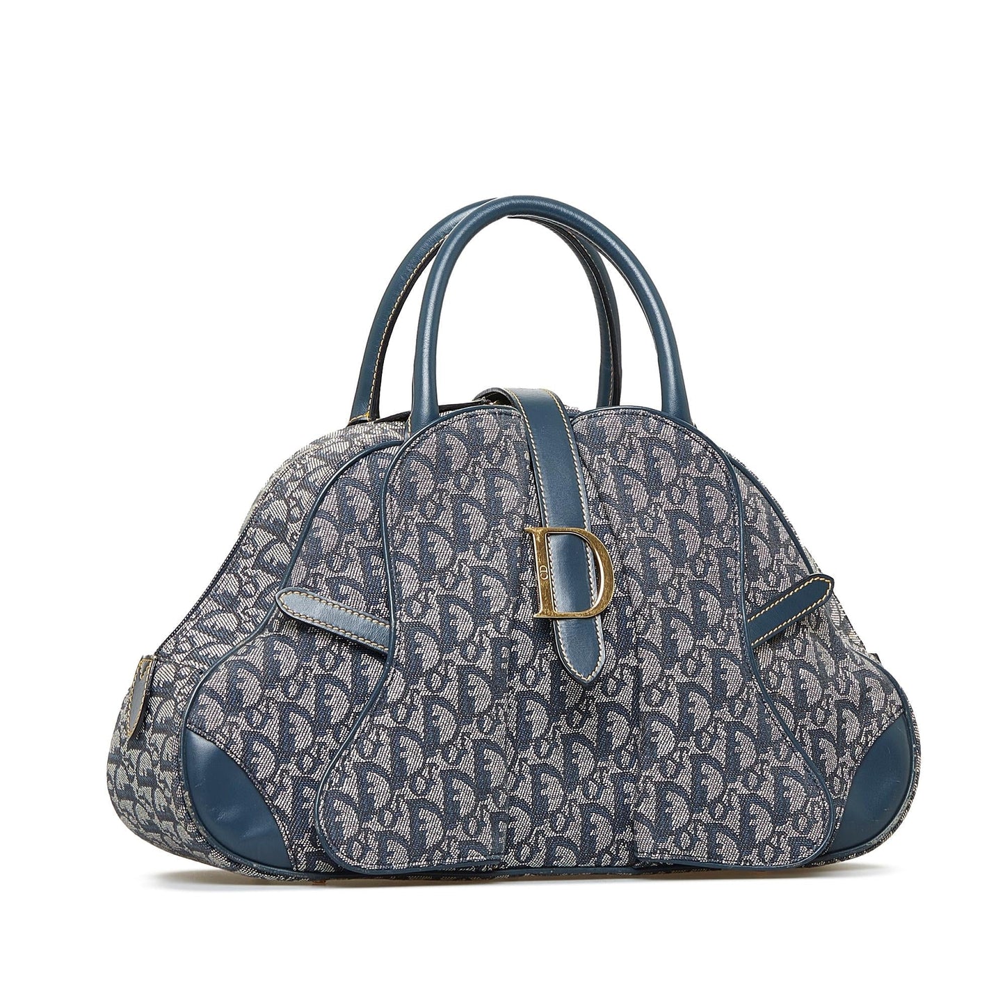 Luxury DiorOblique Double Saddle Bowler (SHG-ZM2MIQ)