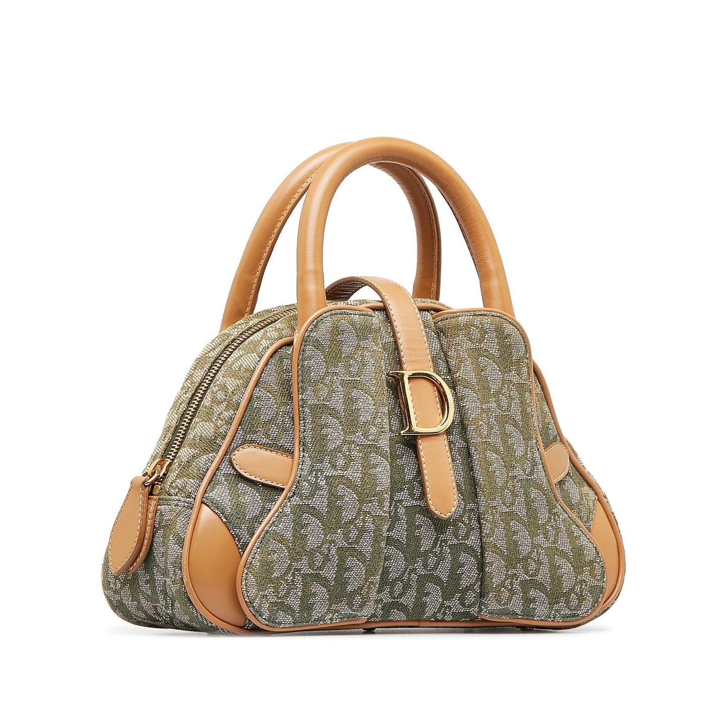 Luxury DiorOblique Double Saddle Bowler (SHG-oleZrL)