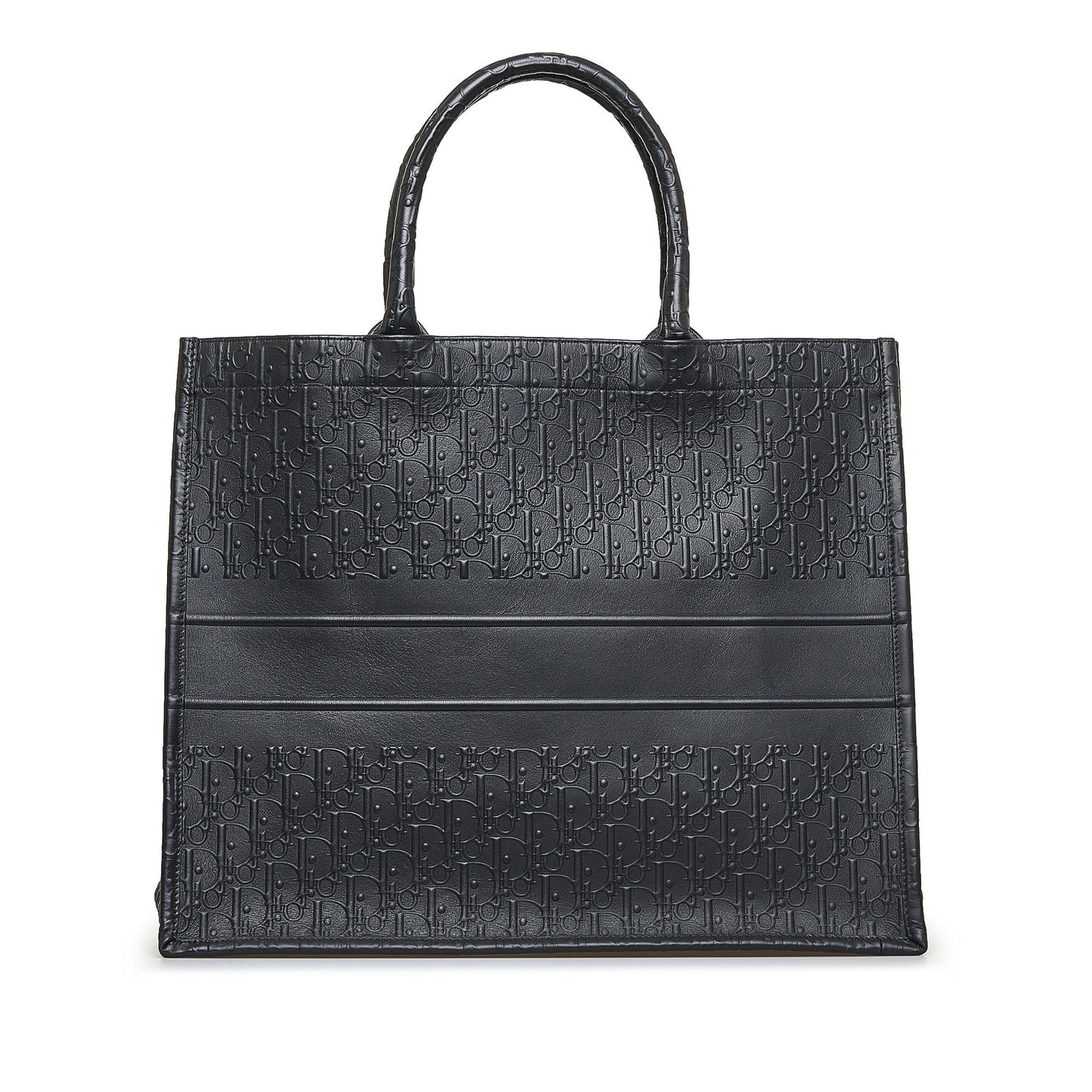 Luxury DiorOblique Embossed Book Tote (SHG-BeWW1a)