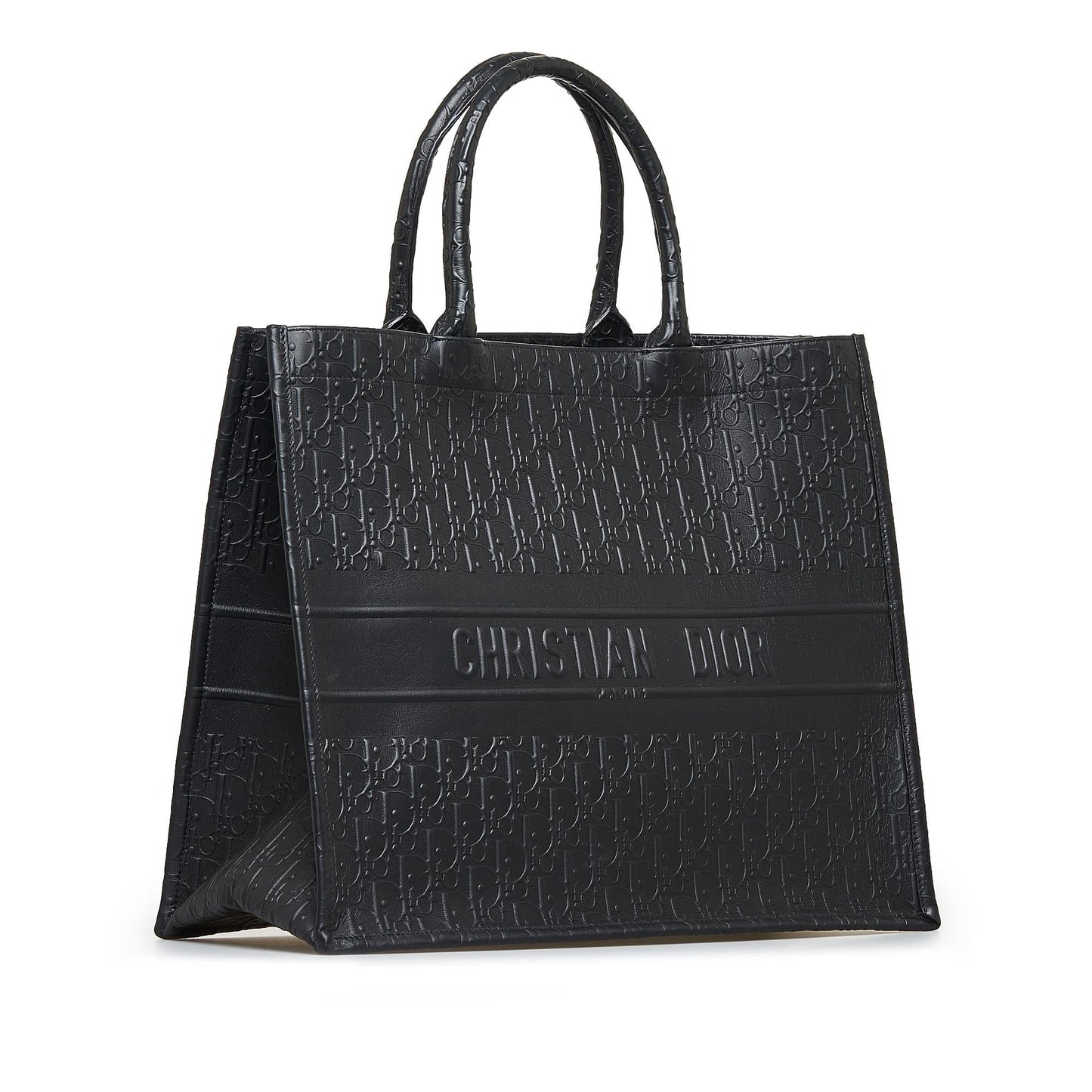 Luxury DiorOblique Embossed Book Tote (SHG-BeWW1a)