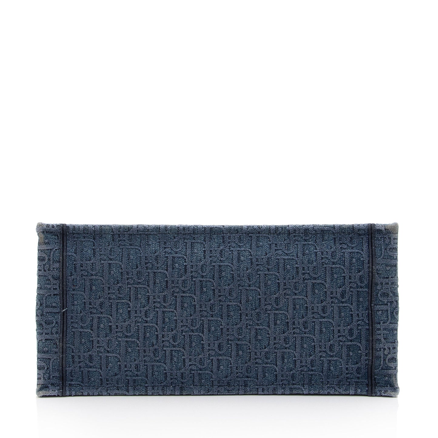 Luxury DiorOblique Denim Small Book Tote (SHF-qjX0Tk)