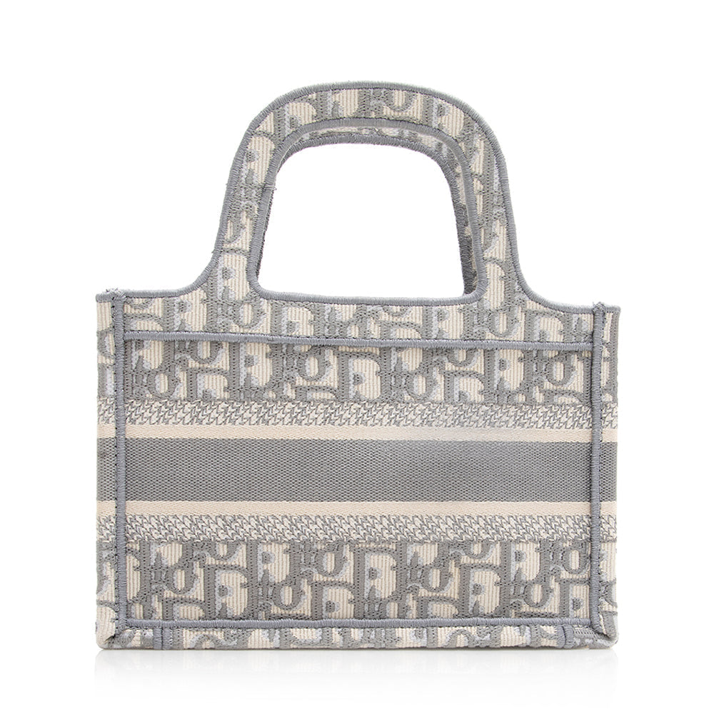 Luxury DiorOblique Mini Book Tote (SHF-20891)
