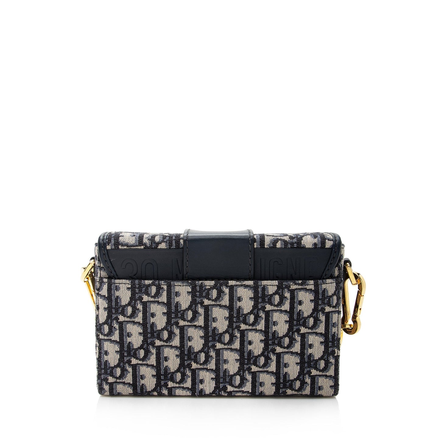Luxury DiorOblique Montaigne 30 Box Shoulder Bag (SHF-22436)