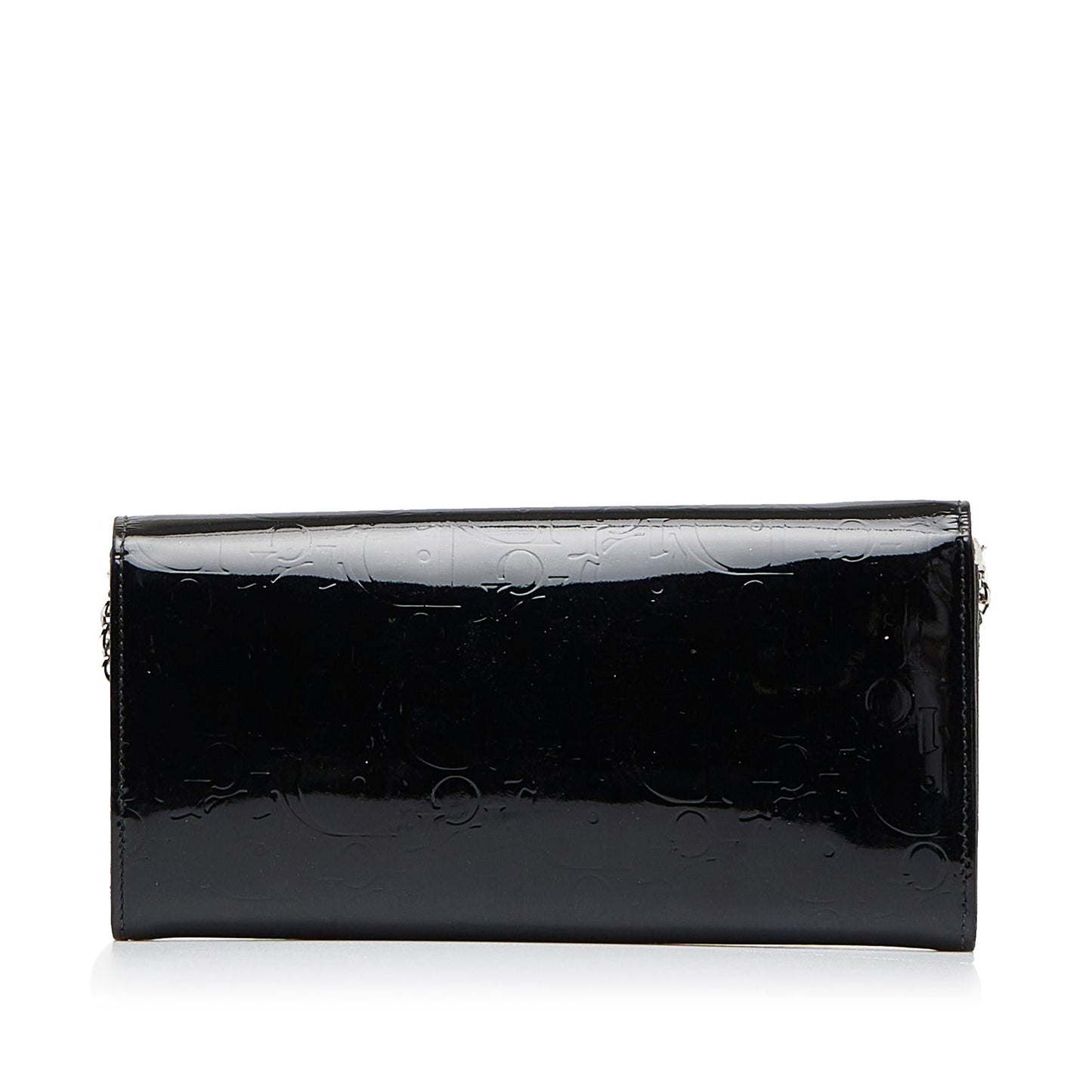 Luxury DiorOblique Patent Leather Wallet on Chain (SHG-I5xAYq)