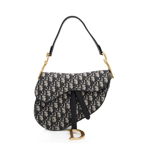 Luxury DiorOblique Saddle Bag (SHF-lFLJG1)