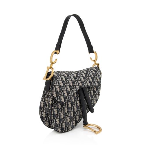 Luxury DiorOblique Saddle Bag (SHF-lFLJG1)