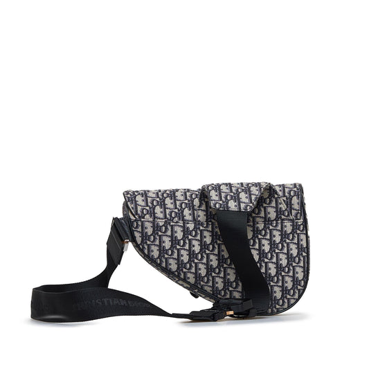 Luxury DiorOblique Saddle Crossbody Bag (SHG-RjWA7D)