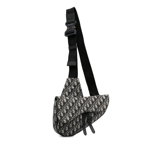 Luxury DiorOblique Saddle Crossbody Bag (SHG-HirCYl)