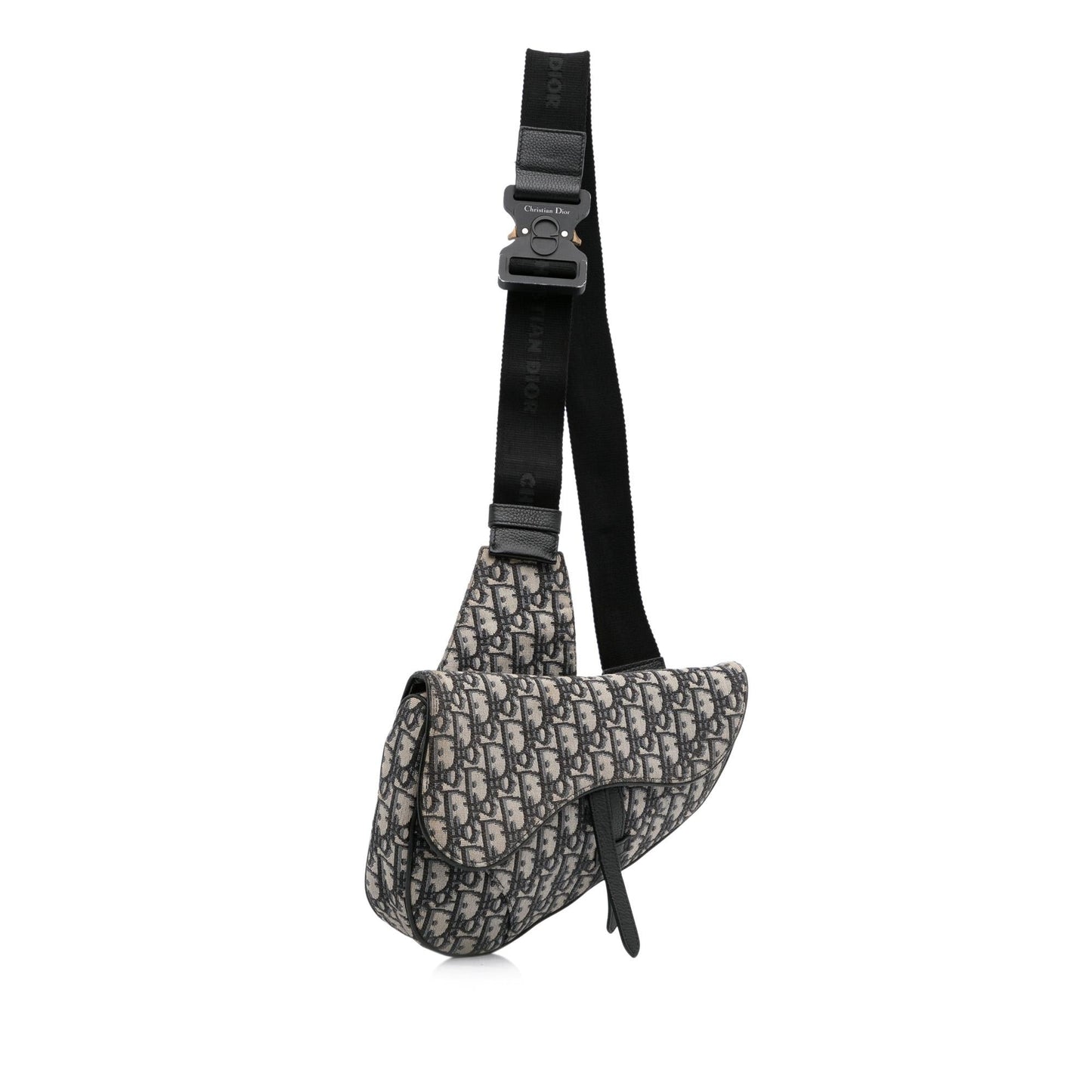 Luxury DiorOblique Saddle Crossbody Bag (SHG-OC2VP6)