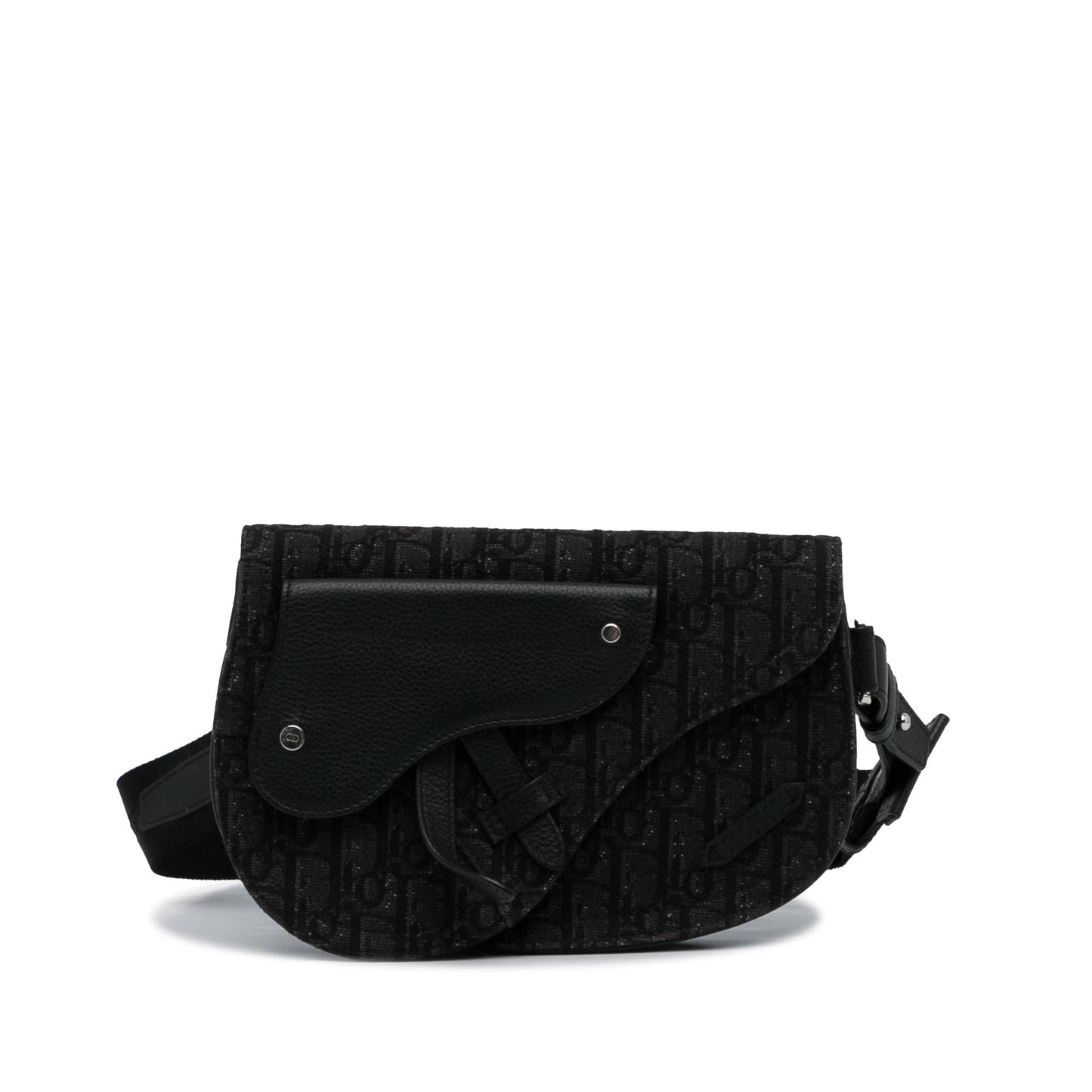 Luxury DiorOblique Saddle Messenger Bag (SHG-VHayCg)