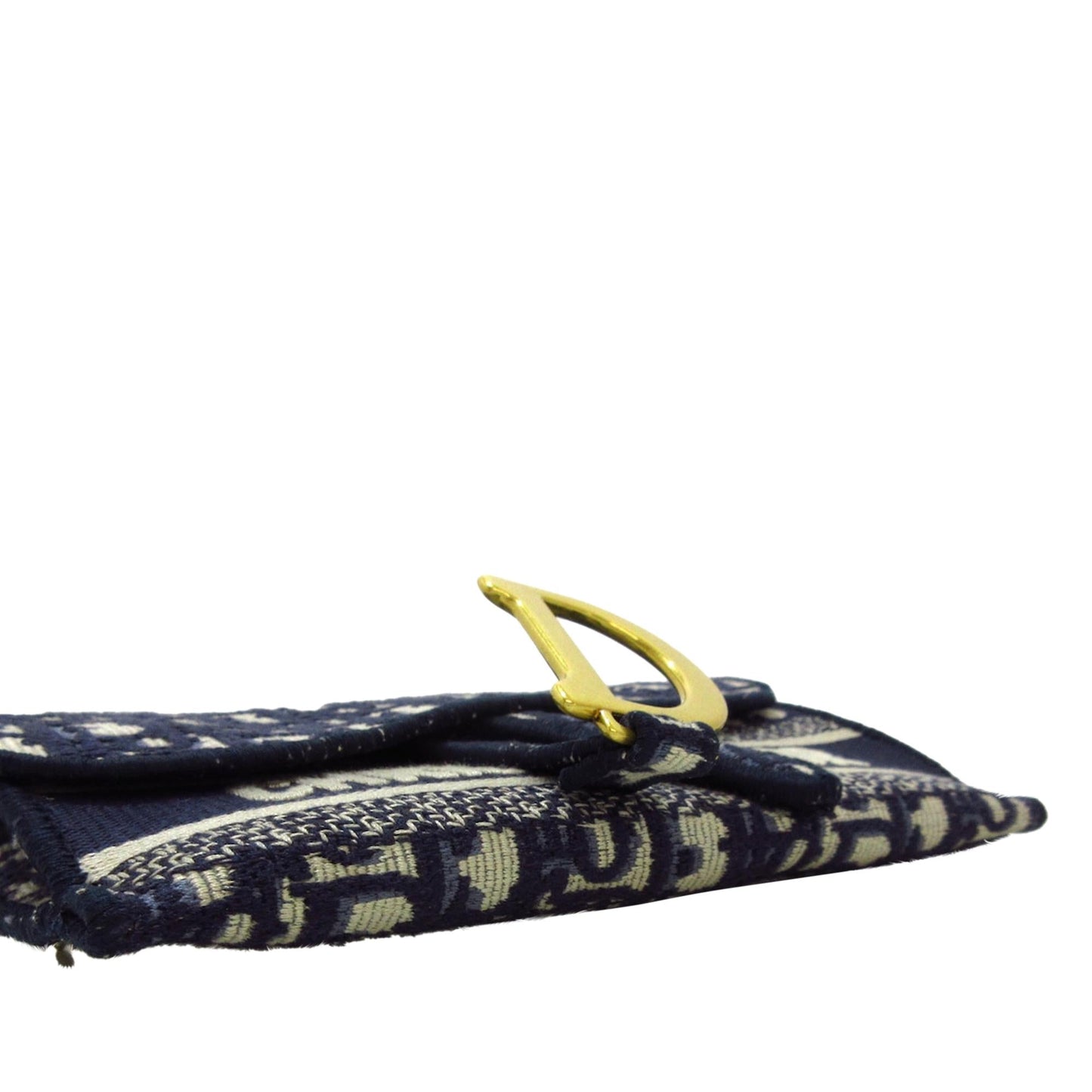 Luxury DiorOblique Saddle Slim Belt Pouch (SHG-8lD1xi)