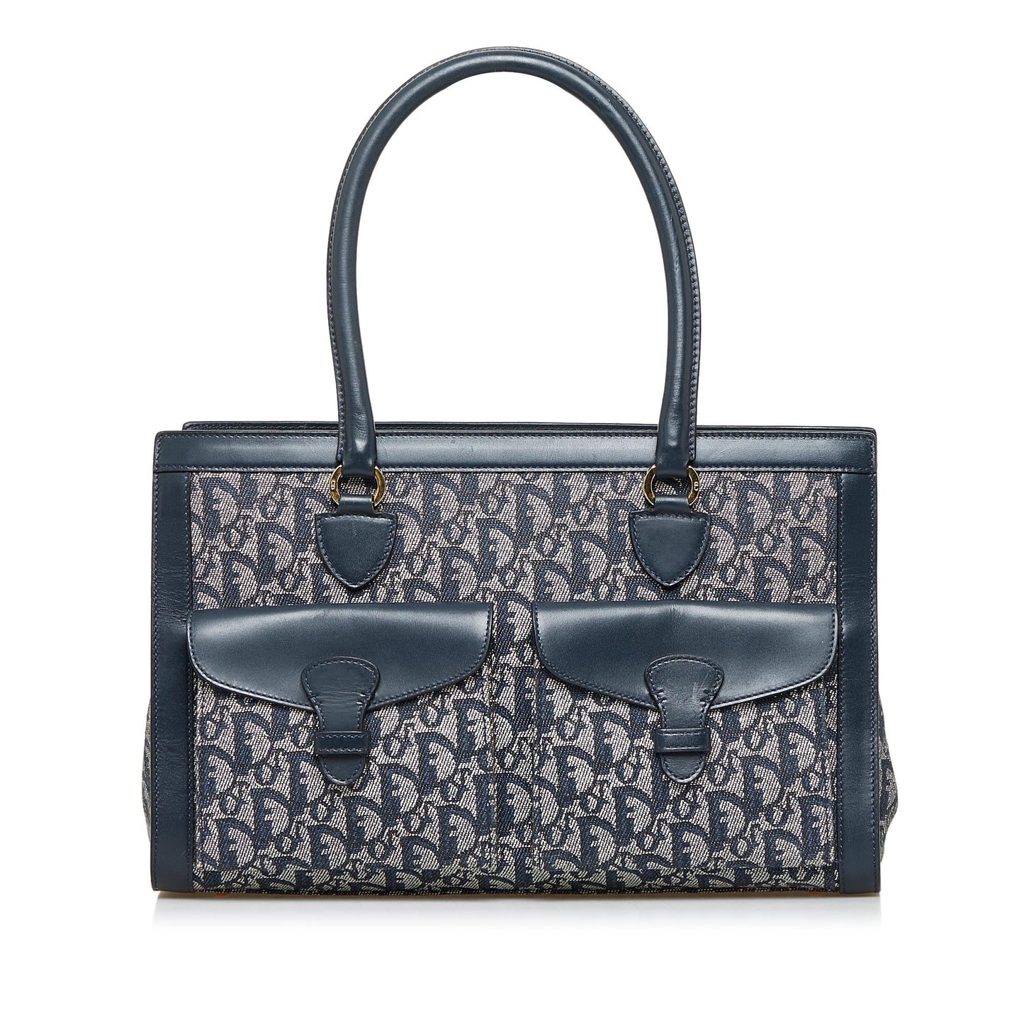 Luxury DiorOblique Trotter Double Pocket Tote (SHG-fuspb4)