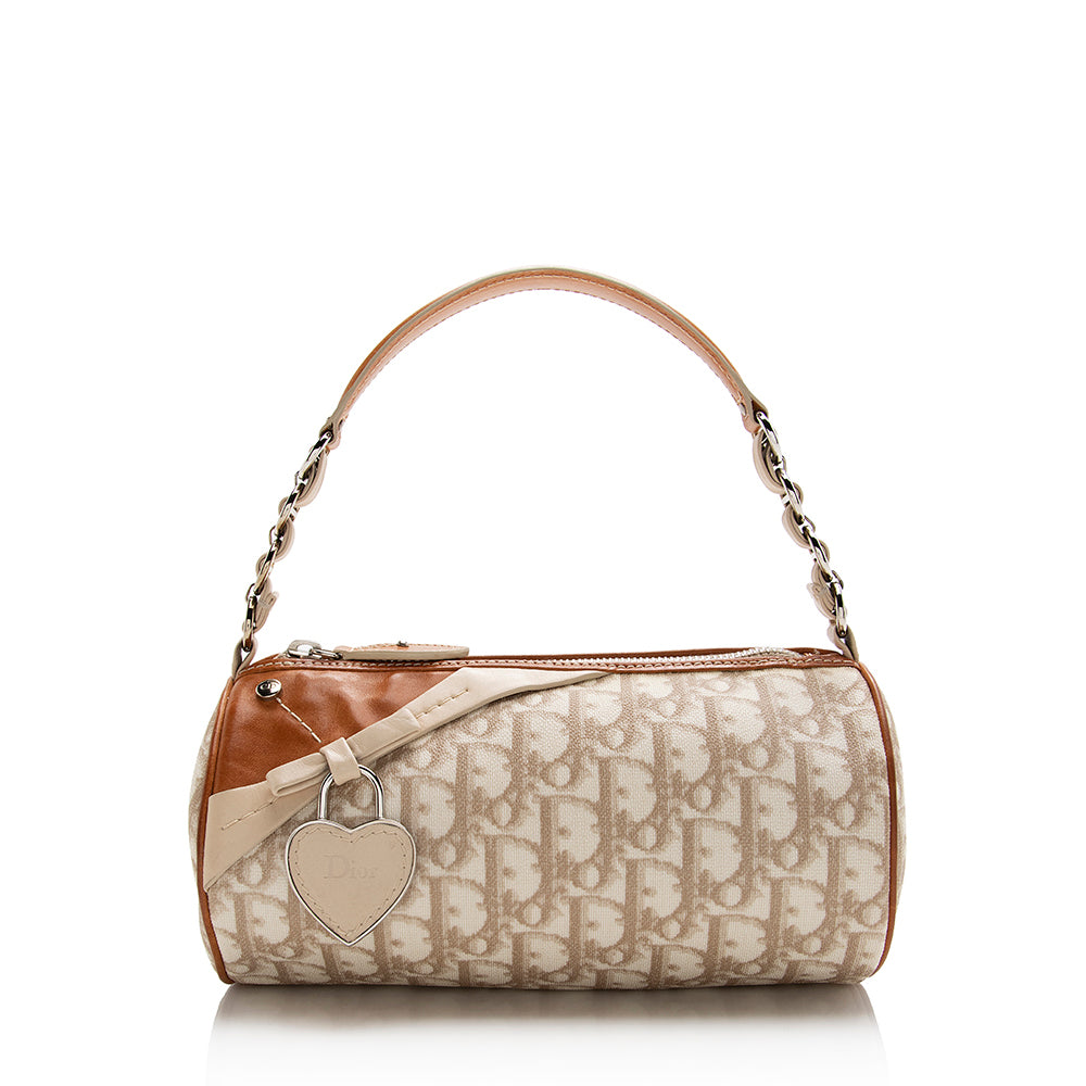 Luxury DiorOblique Trotter Romantique Small Shoulder Bag (SHF-21927)