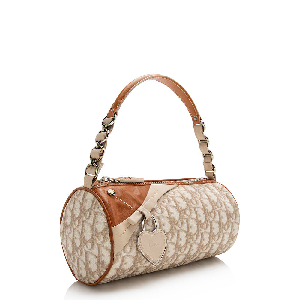 Luxury DiorOblique Trotter Romantique Small Shoulder Bag (SHF-21927)