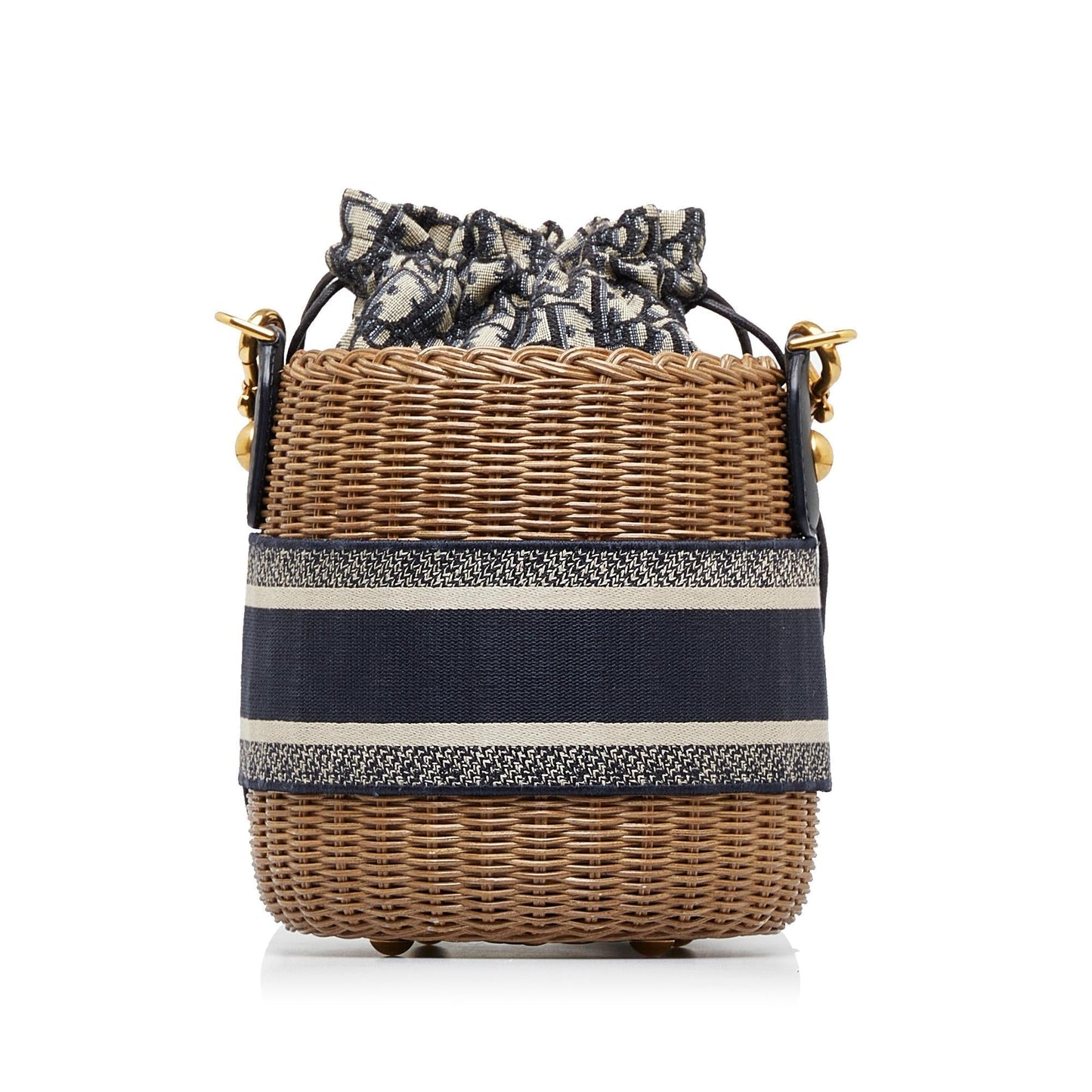 Luxury DiorOblique Wicker Bucket Bag (SHG-9ocOVk)