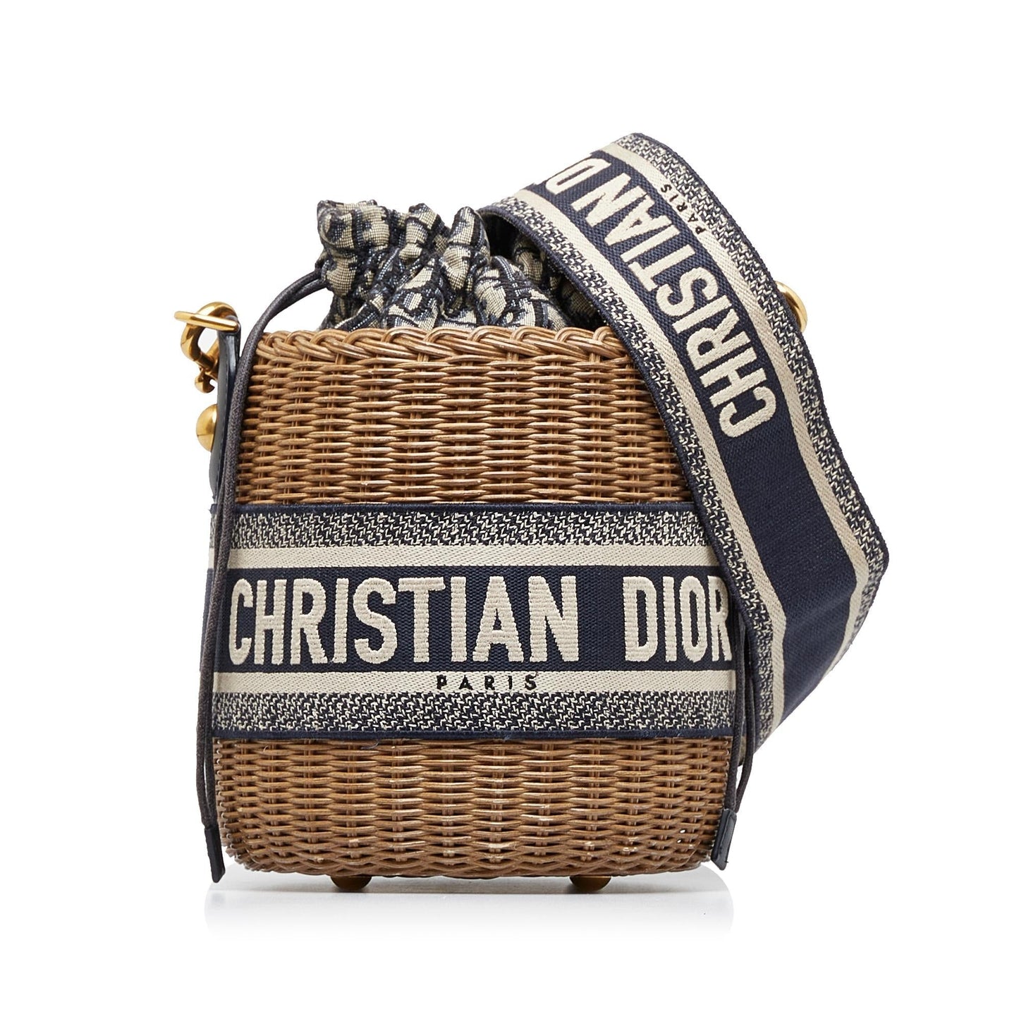 Luxury DiorOblique Wicker Bucket Bag (SHG-9ocOVk)