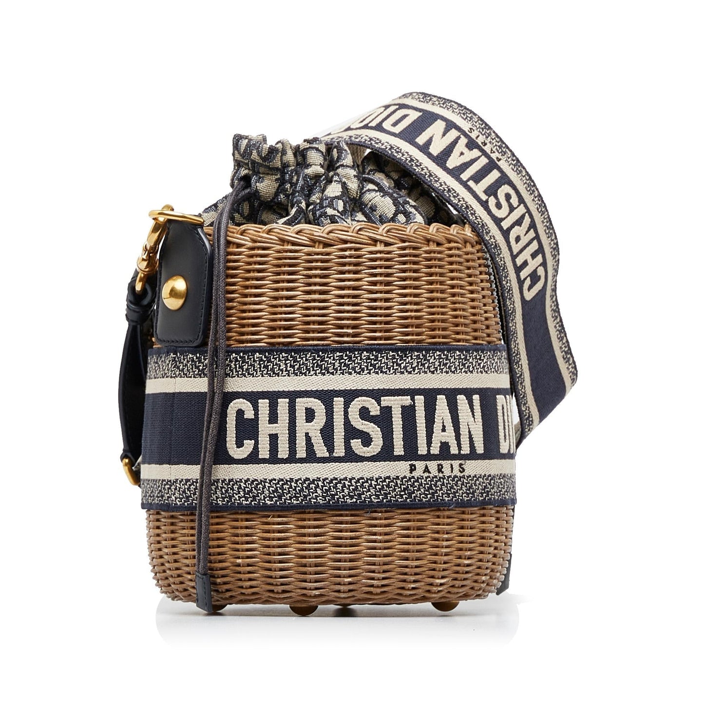 Luxury DiorOblique Wicker Bucket Bag (SHG-9ocOVk)