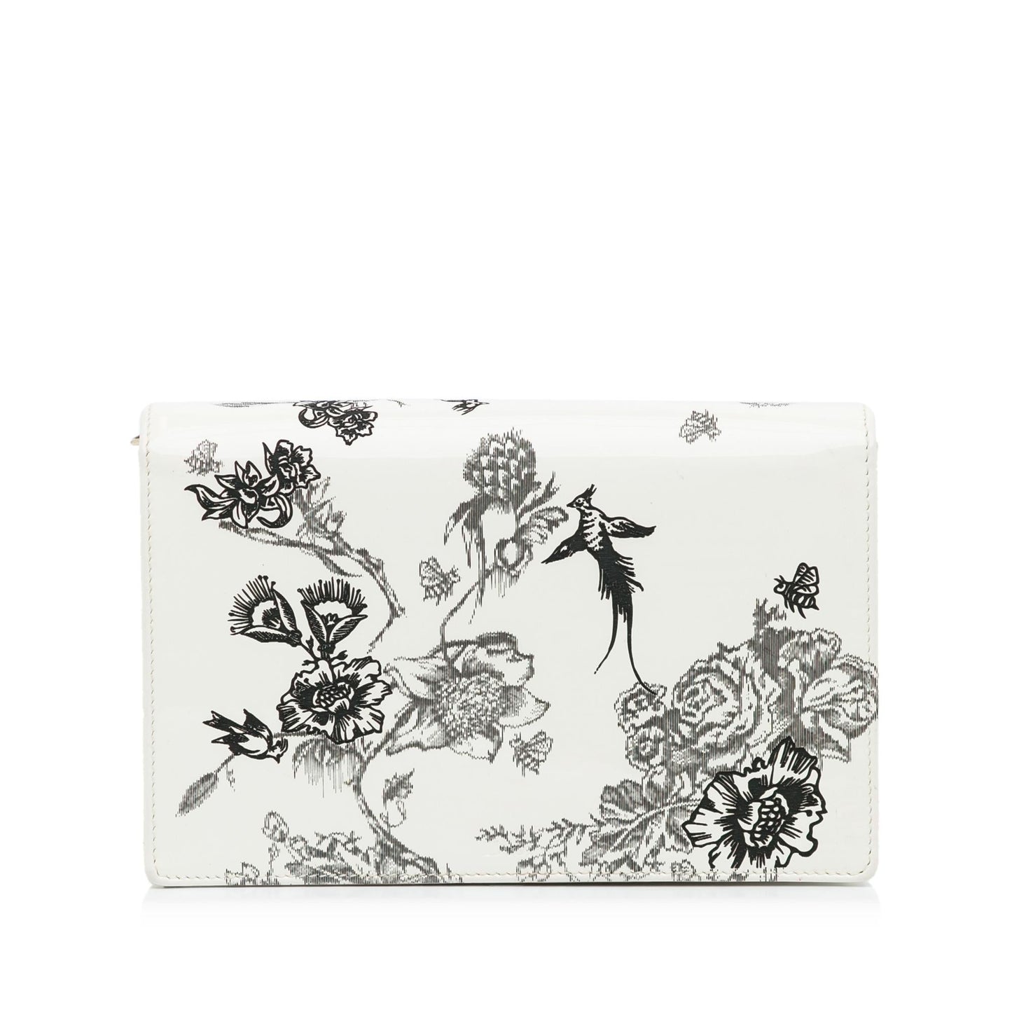 Luxury DiorPatent Diorama Toile de Jouy Clutch (SHG-RGybns)