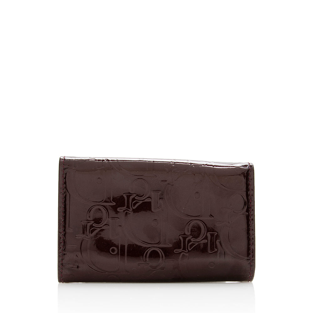 Luxury DiorPatent Leather Key Holder (SHF-19022)