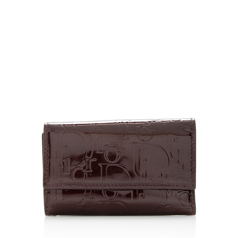 Luxury DiorPatent Leather Key Holder (SHF-19022)
