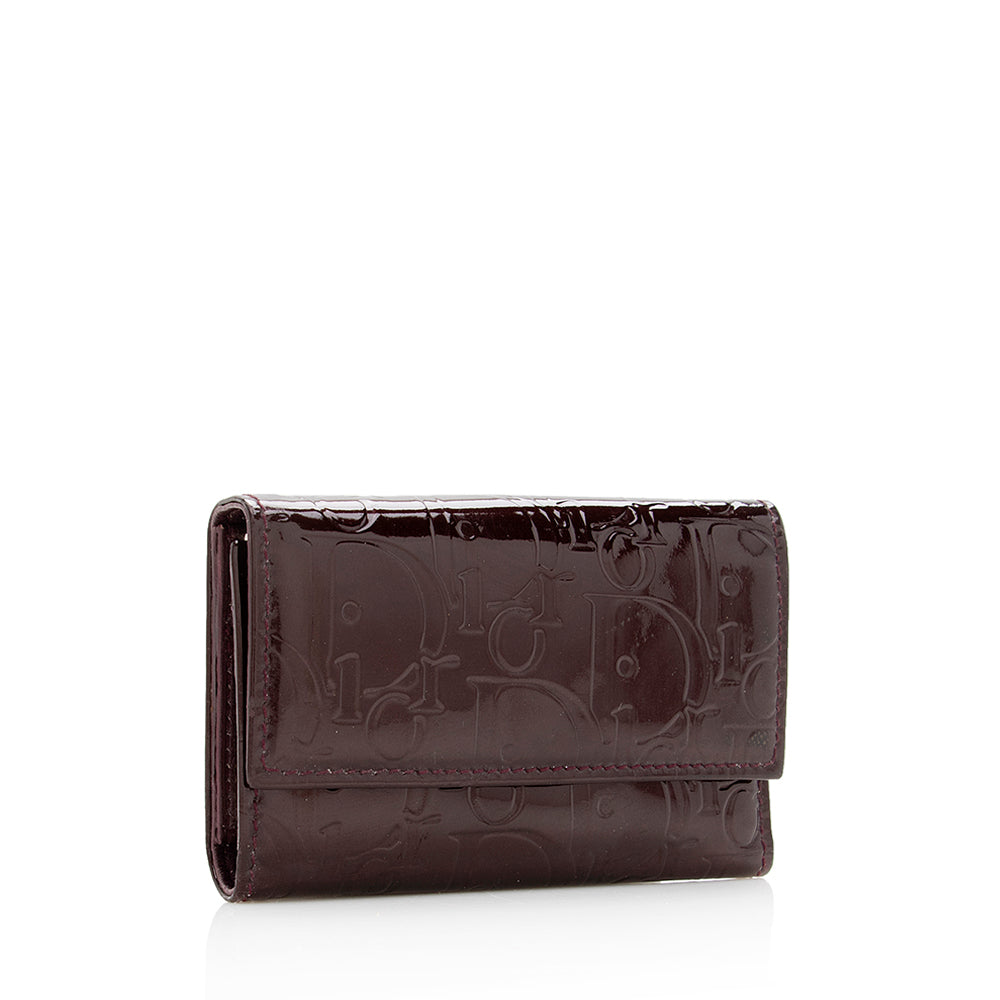 Luxury DiorPatent Leather Key Holder (SHF-19022)