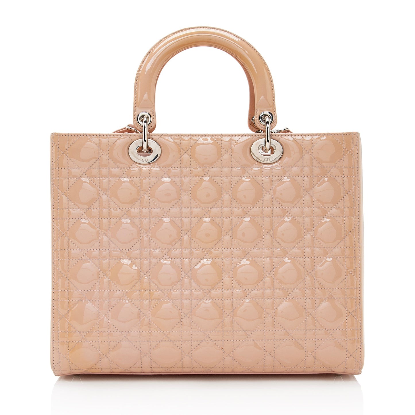 Luxury DiorPatent Leather Lady Luxury DiorLarge Tote (SHF-22412)