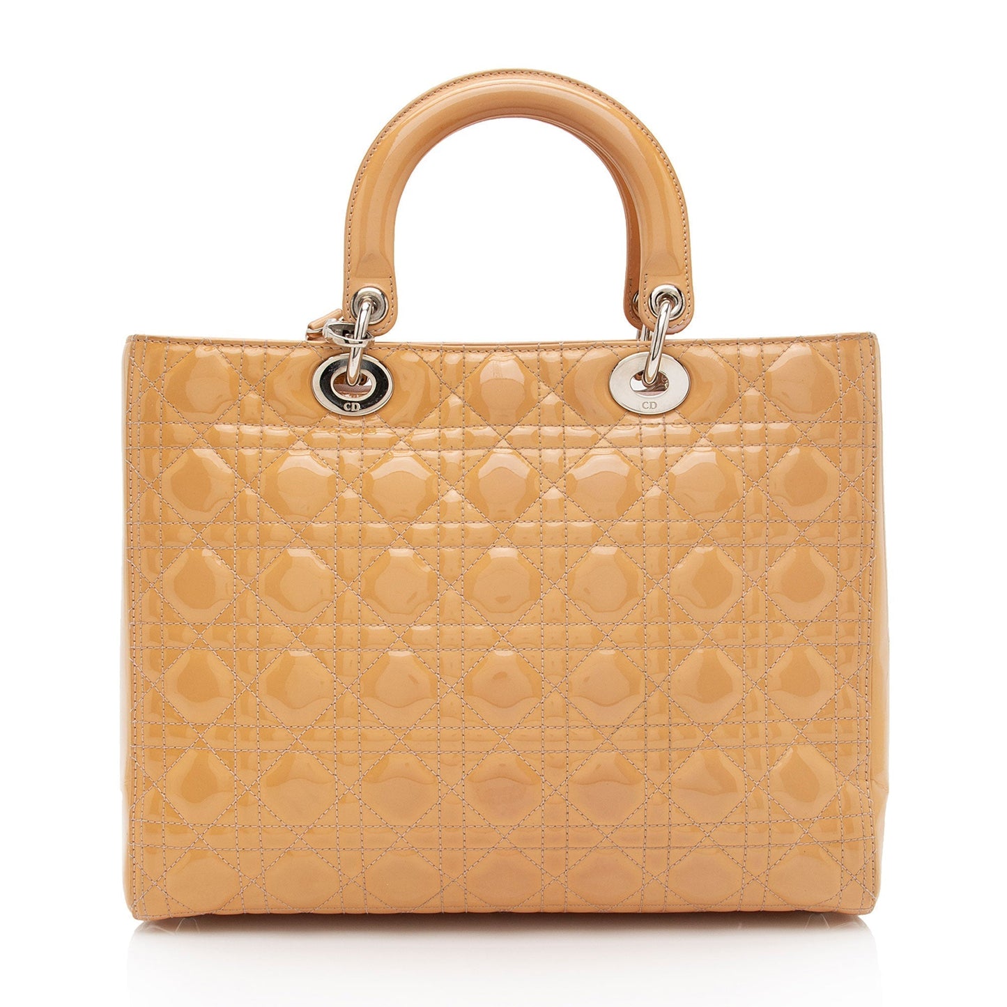 Luxury DiorPatent Leather Lady Luxury DiorLarge Tote (SHF-5hKv8U)