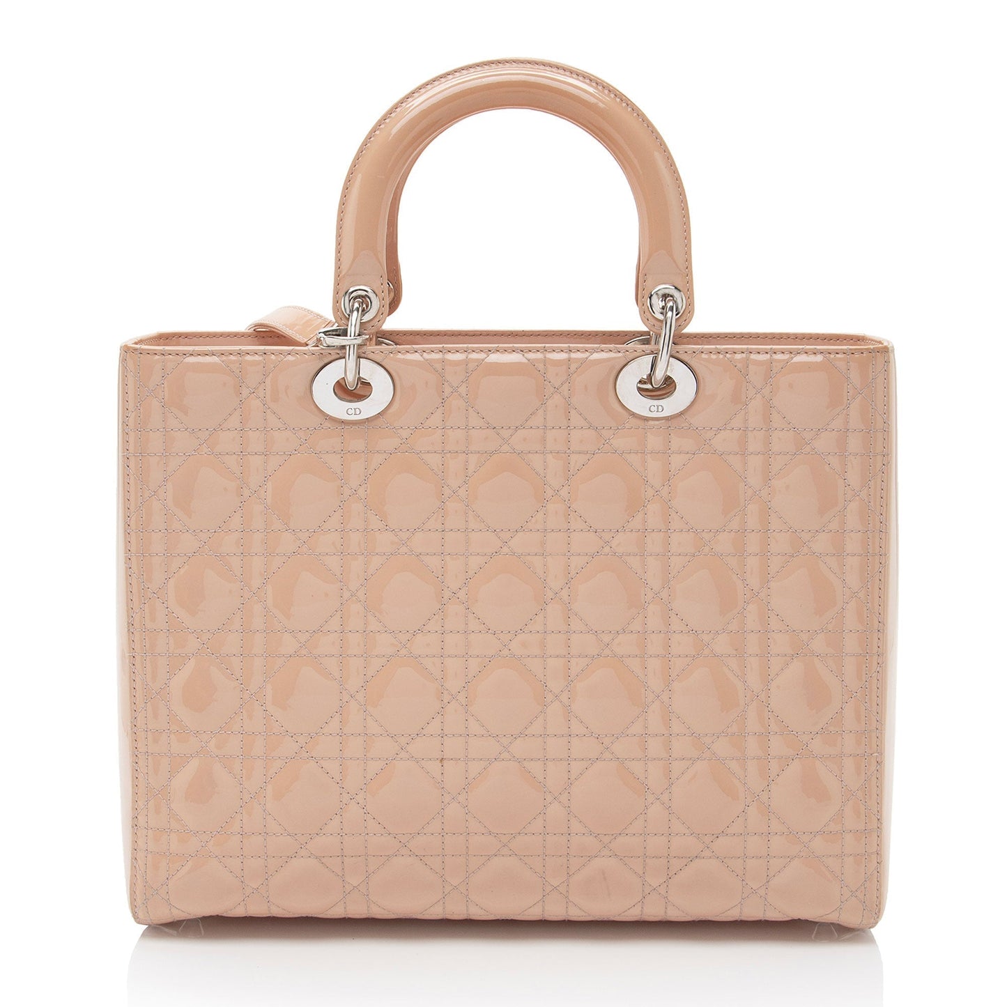 Luxury DiorPatent Leather Lady Luxury DiorLarge Tote (SHF-oF5d9t)