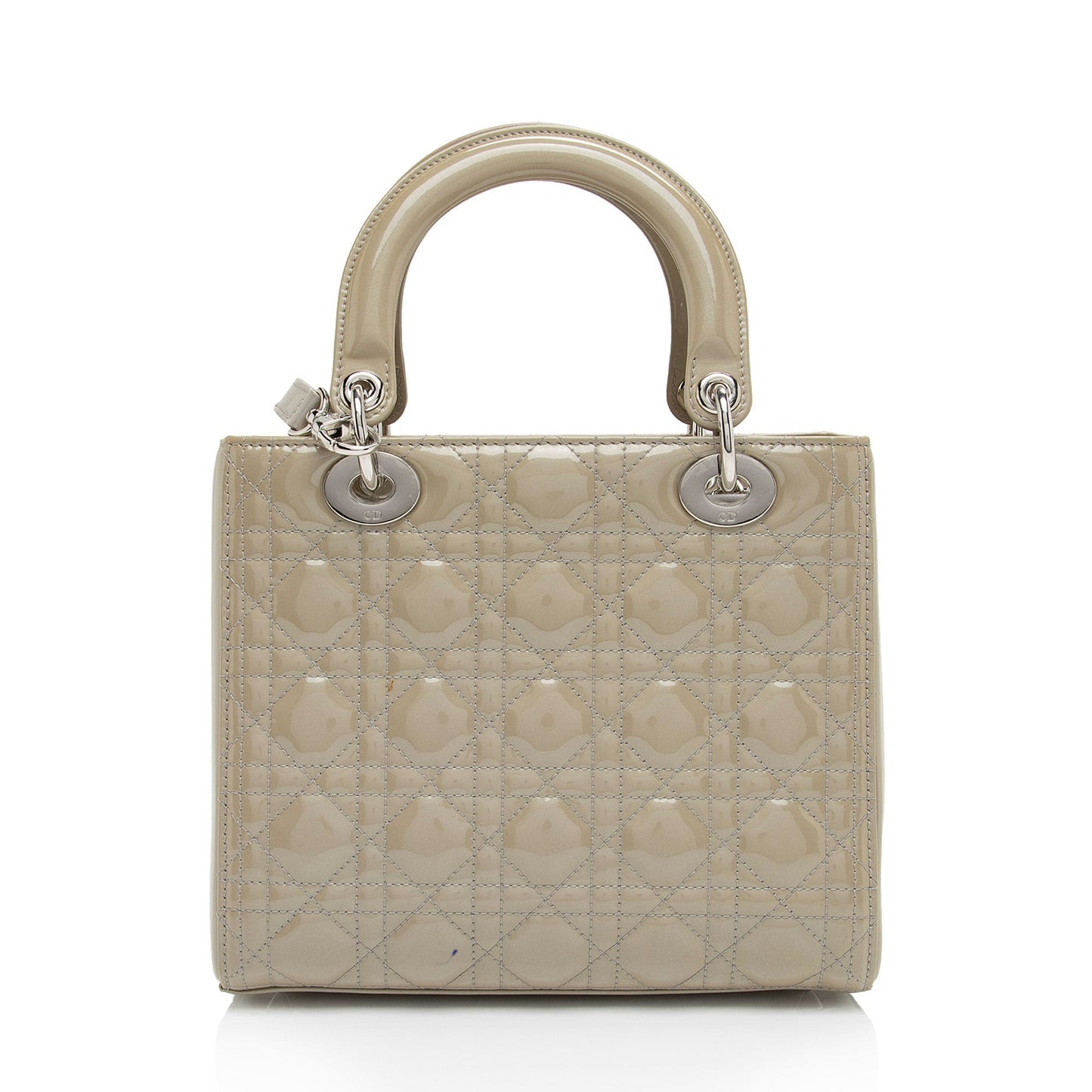 Luxury DiorPatent Leather Lady Luxury DiorMedium Tote (SHF-dLpwLG)
