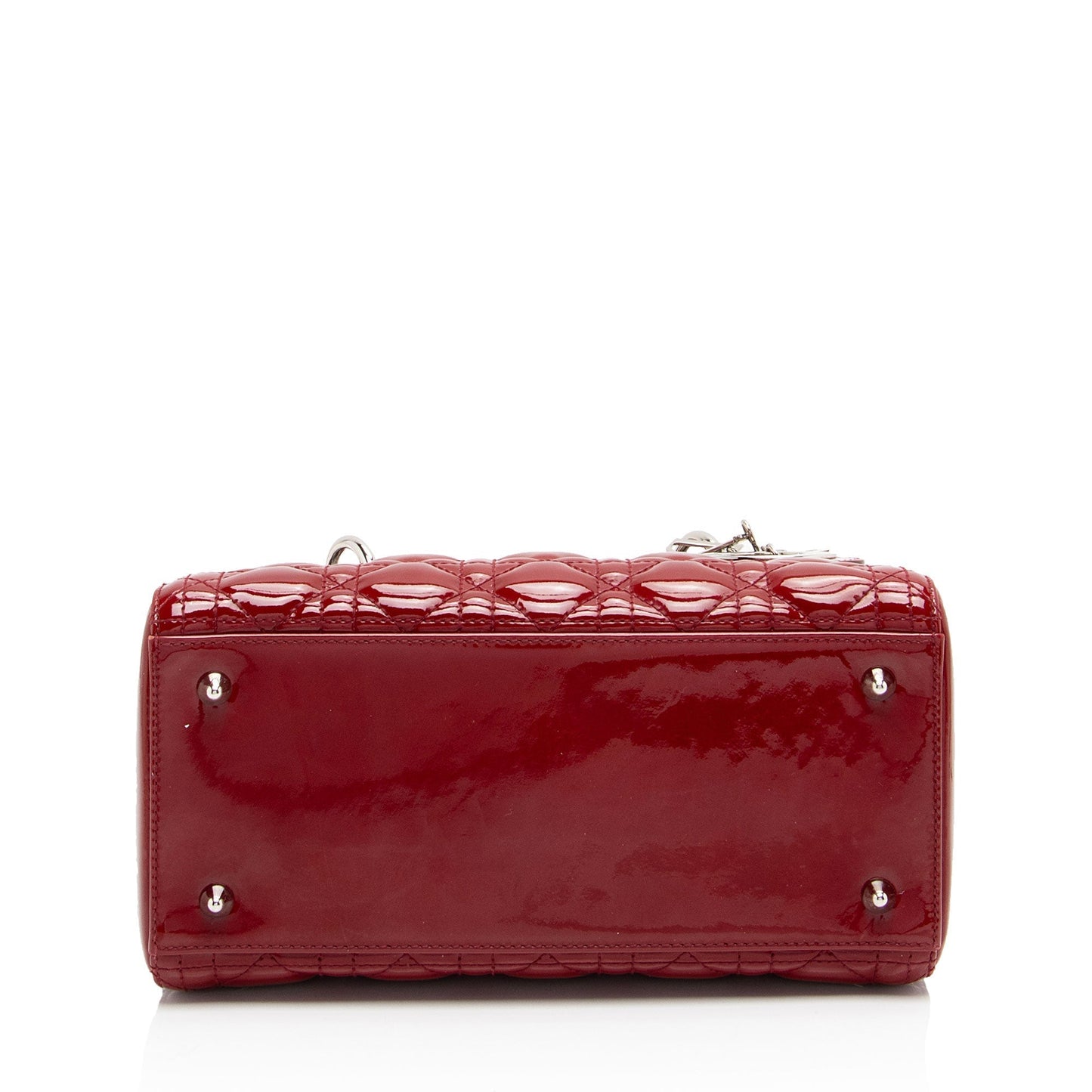 Luxury DiorPatent Leather Lady Luxury DiorMedium Tote (SHF-Wd5jCB)