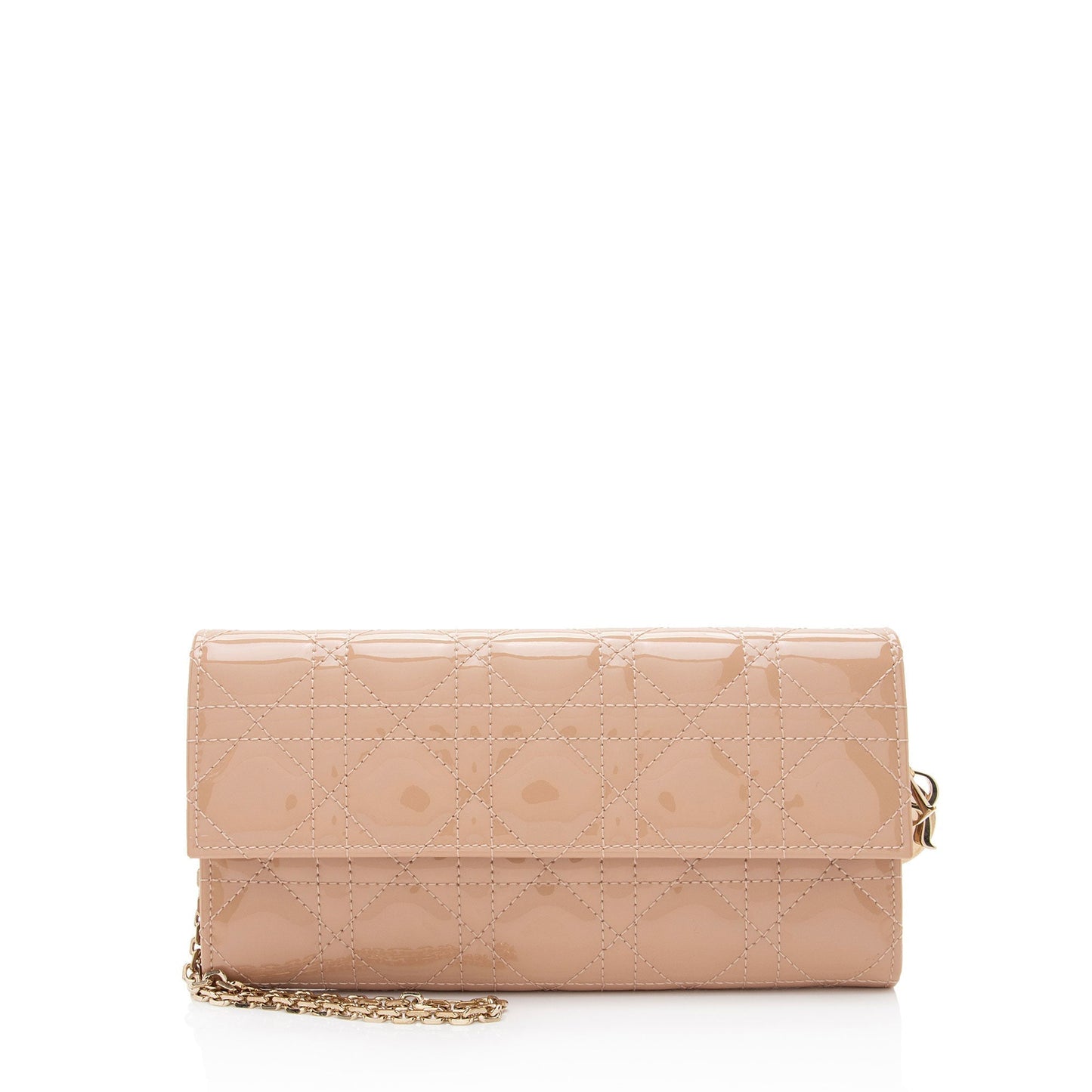 Luxury DiorPatent Leather Lady Luxury DiorWallet on Chain (SHF-ukdI7y)