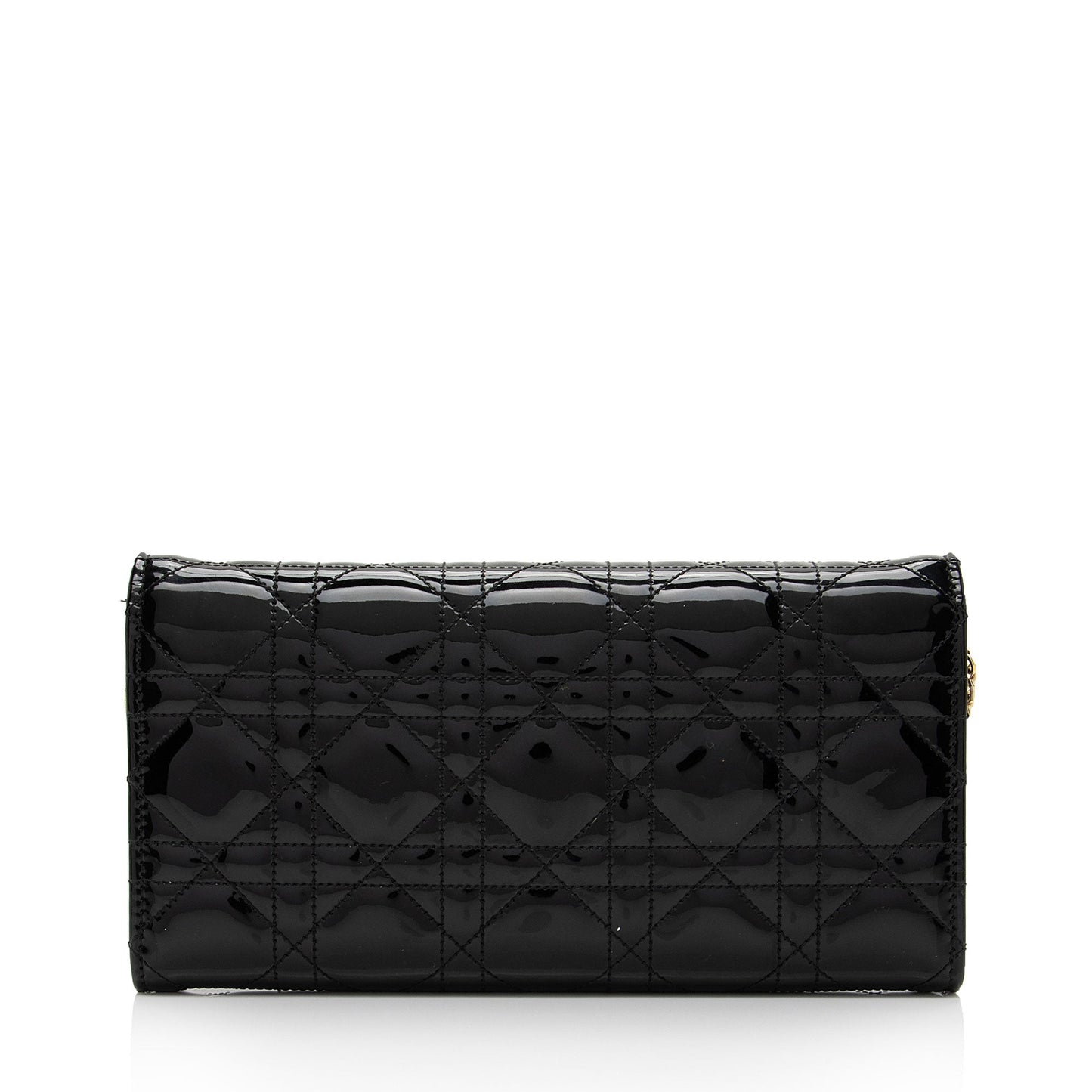 Luxury DiorPatent Leather New Lock Wallet on Chain Bag (SHF-eBi4SG)