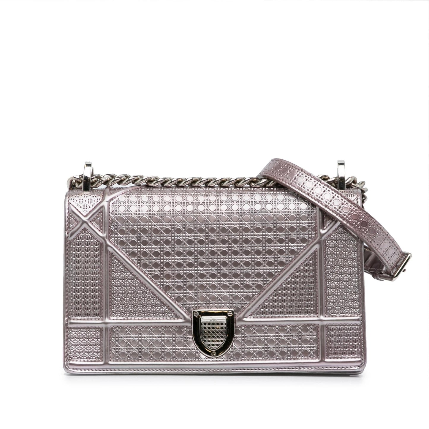 Luxury DiorPatent Microcannage Diorama Crossbody Bag (SHG-g7oTGV)