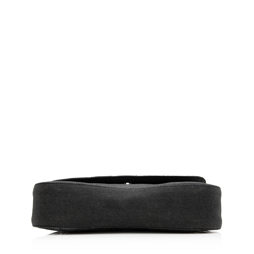 Luxury DiorPerforated Cannage Denim Chain Shoulder Bag (SHF-20901)
