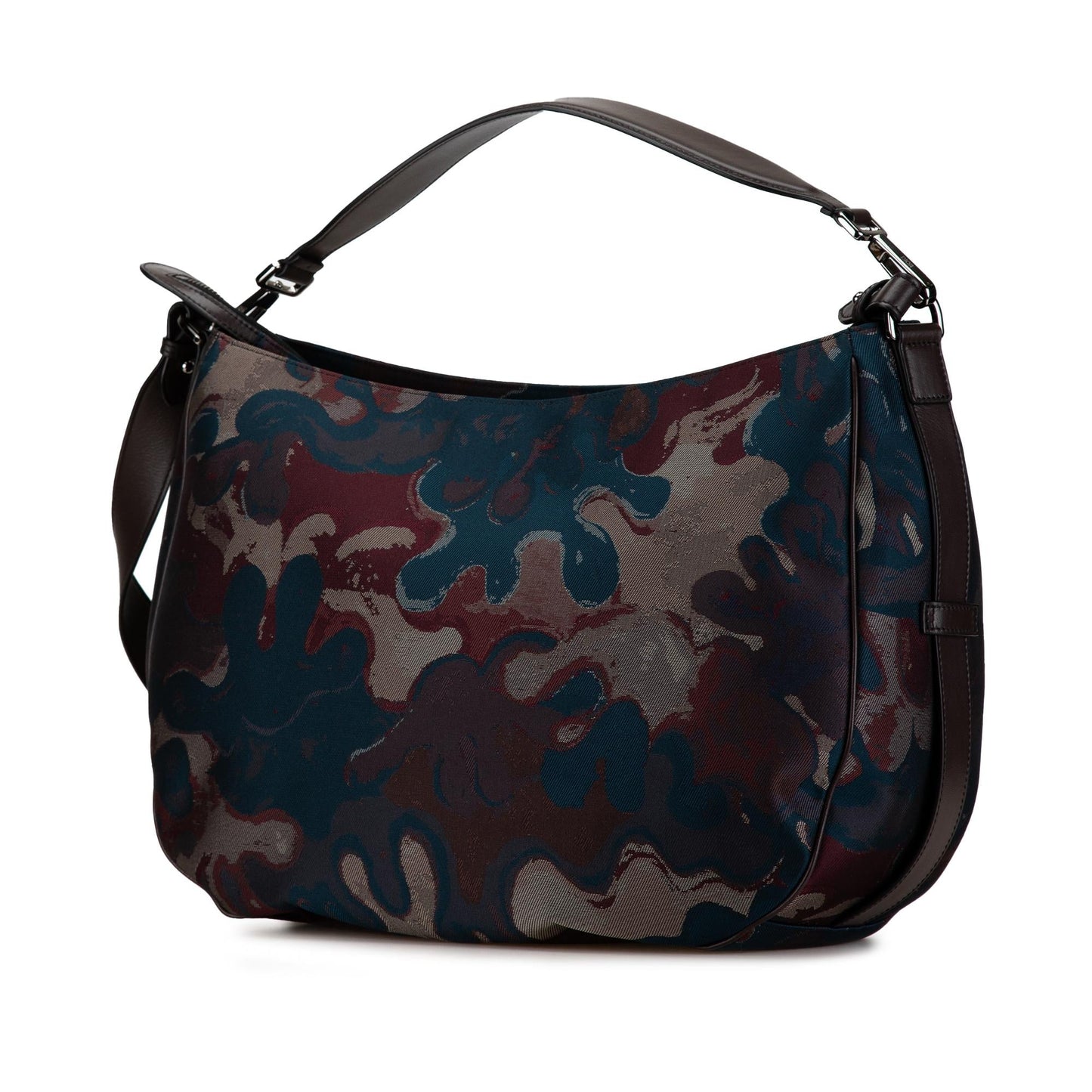 Luxury DiorPeter Doig Canvas Camouflage Soft Saddle Bag (SHG-Cn70Uz)